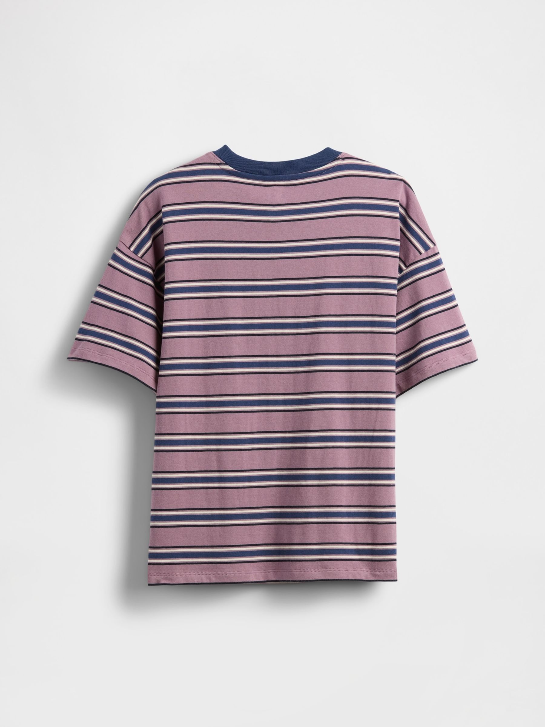 Purple stripe Relaxed Original T-Shirt - Image 2 of 3