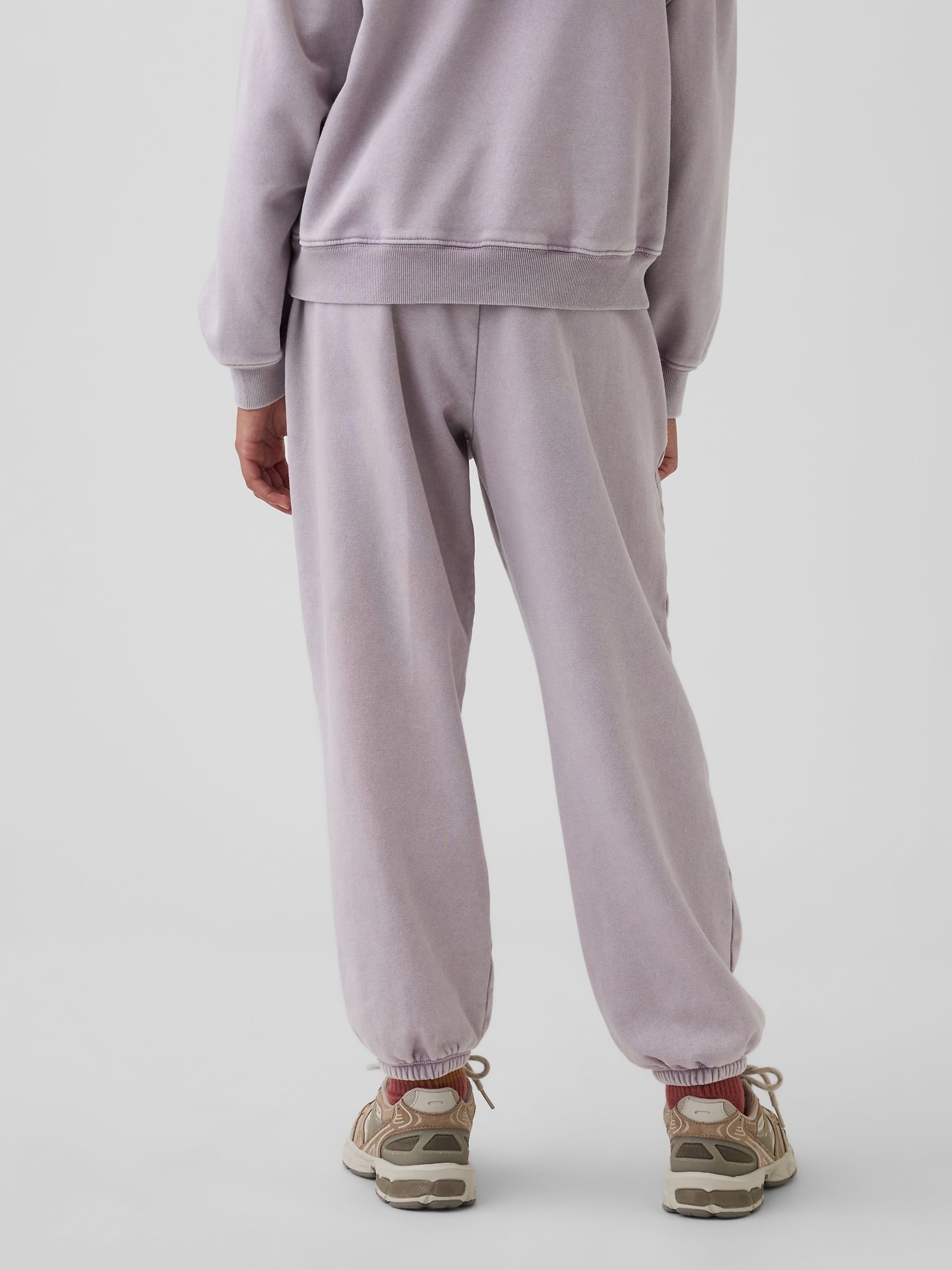 Purple Vintage Soft Relaxed Joggers (4-13yrs) - Image 2 of 6