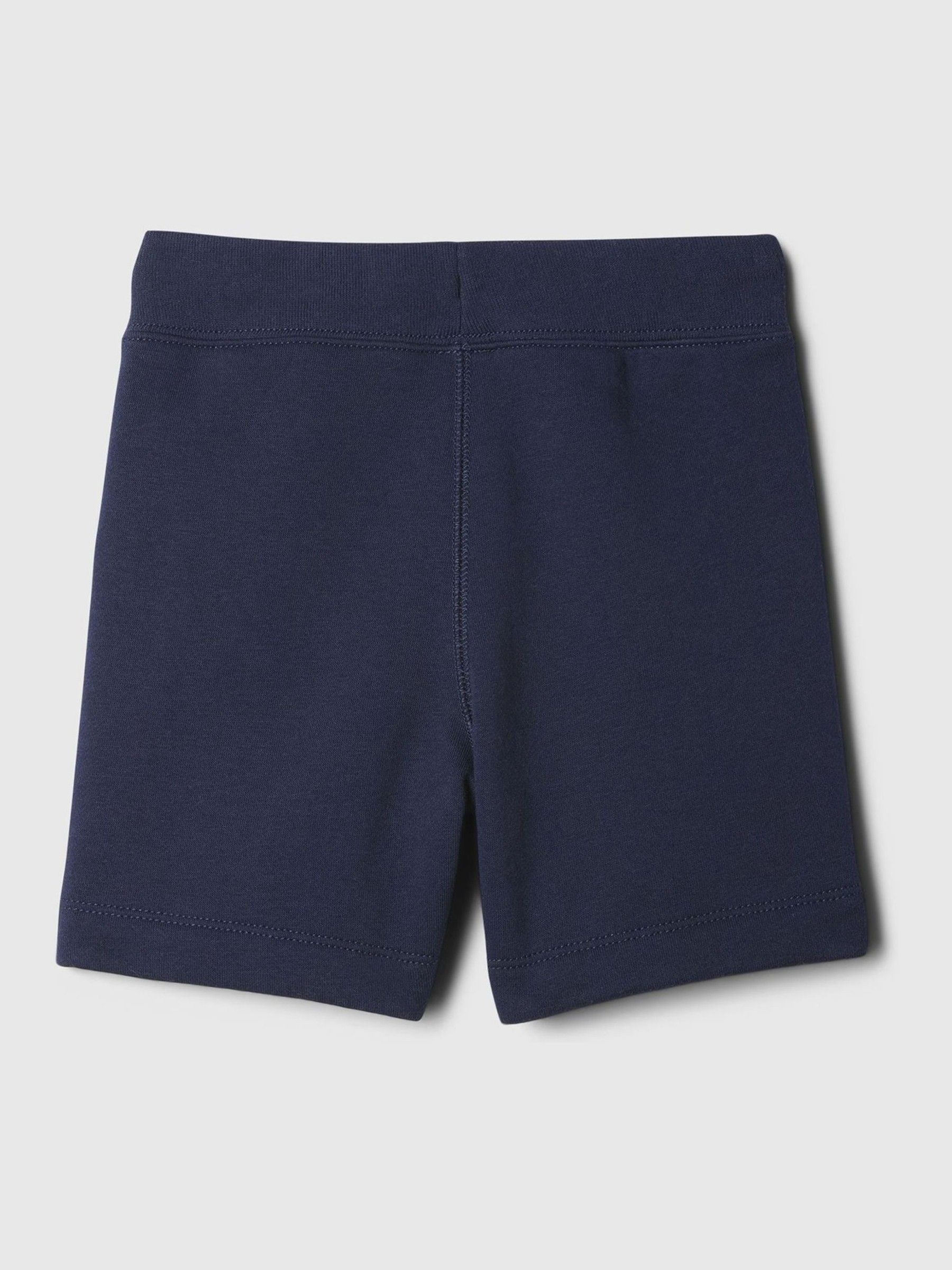 Navy Relaxed Logo Pull On Shorts - Image 2 of 3 Navy Relaxed Logo Pull On Shorts - Image 2 of 3