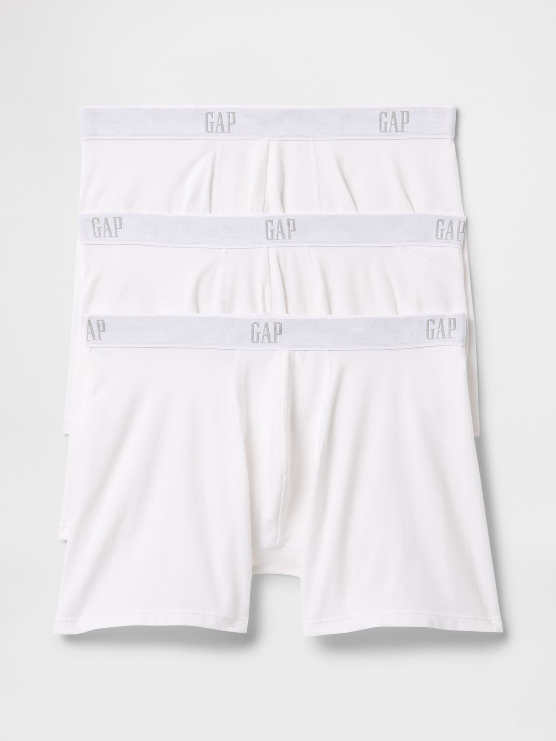 White Boxer Briefs 3 Pack - Image 1 of 1