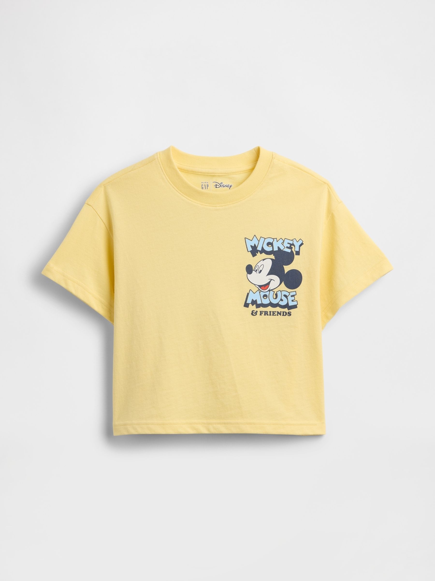 Yellow Mickey Mouse Disney Oversized T-Shirt - Image 1 of 2