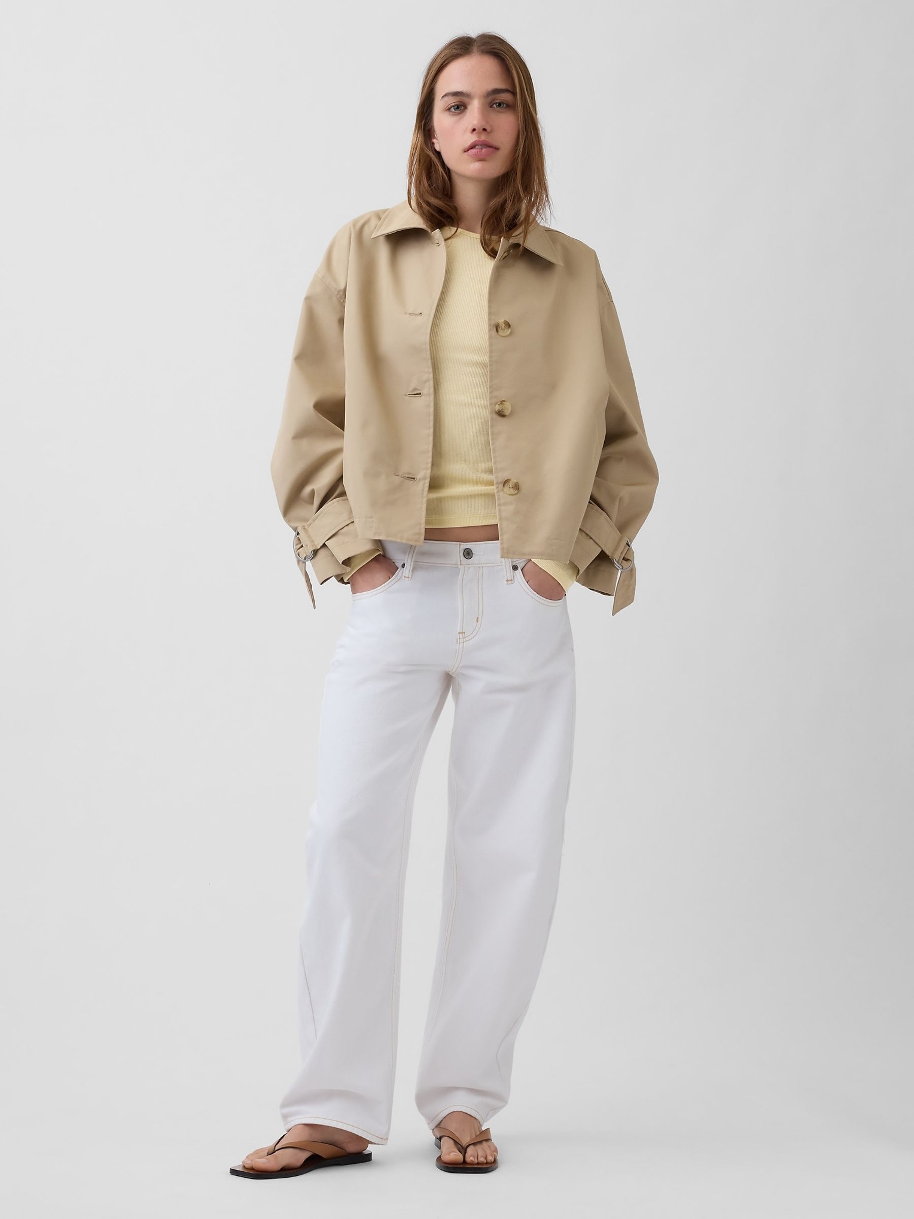 Yellow Modern Rib T-Shirt - Image 3 of 3 Yellow Modern Rib T-Shirt - Image 3 of 3