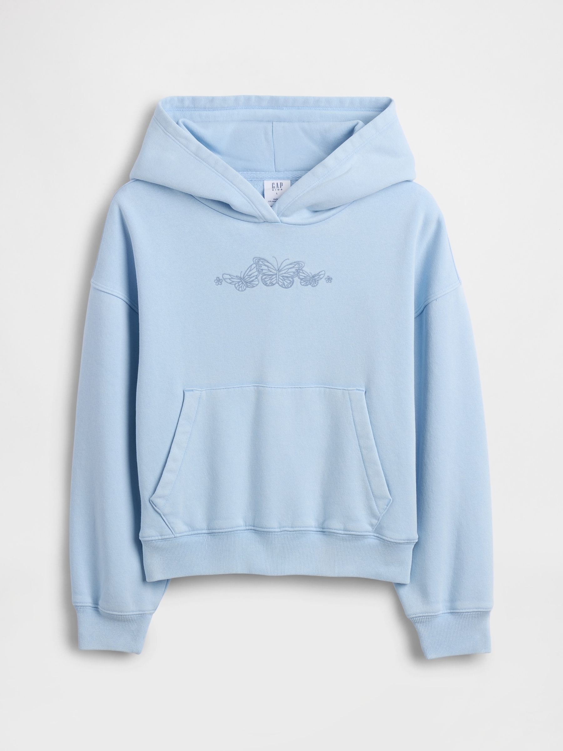 Blue VintageSoft Relaxed Hoodie (4-13yrs) - Image 1 of 3