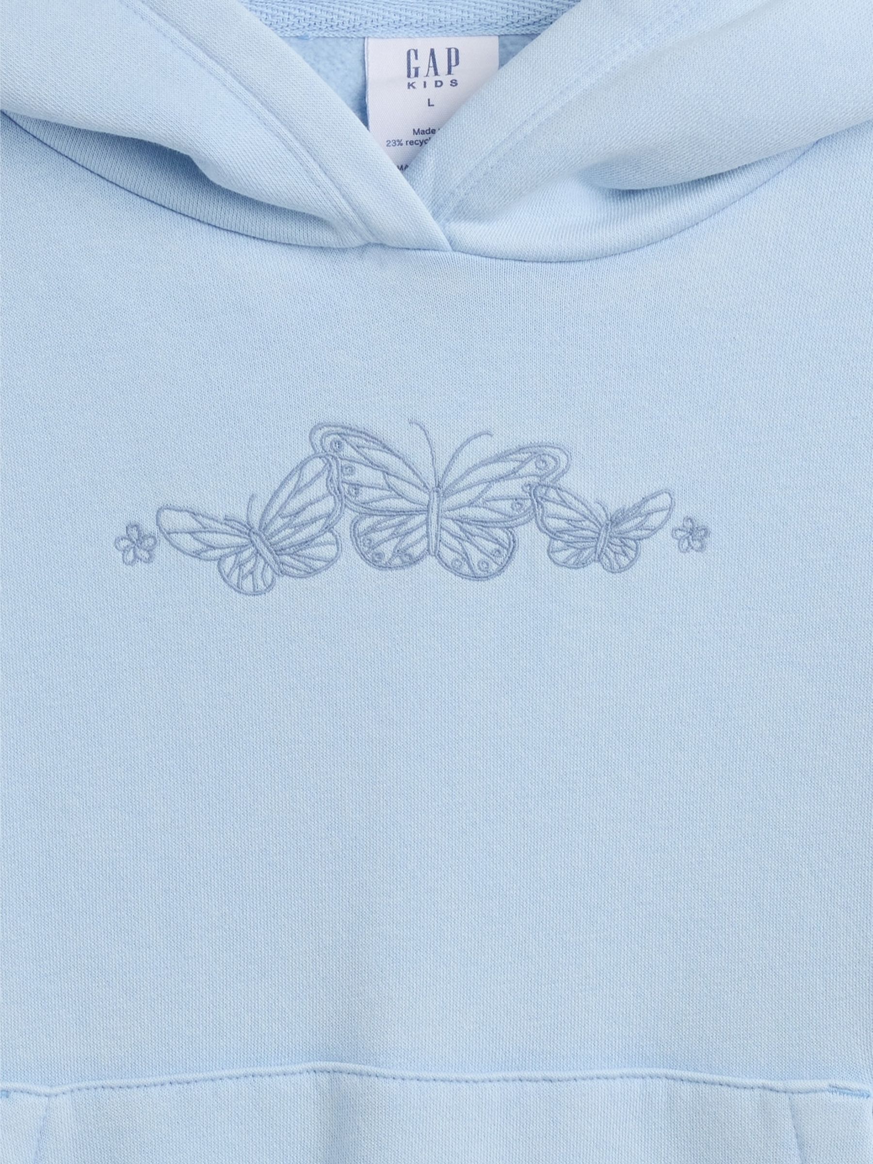 Blue VintageSoft Relaxed Hoodie (4-13yrs) - Image 2 of 3