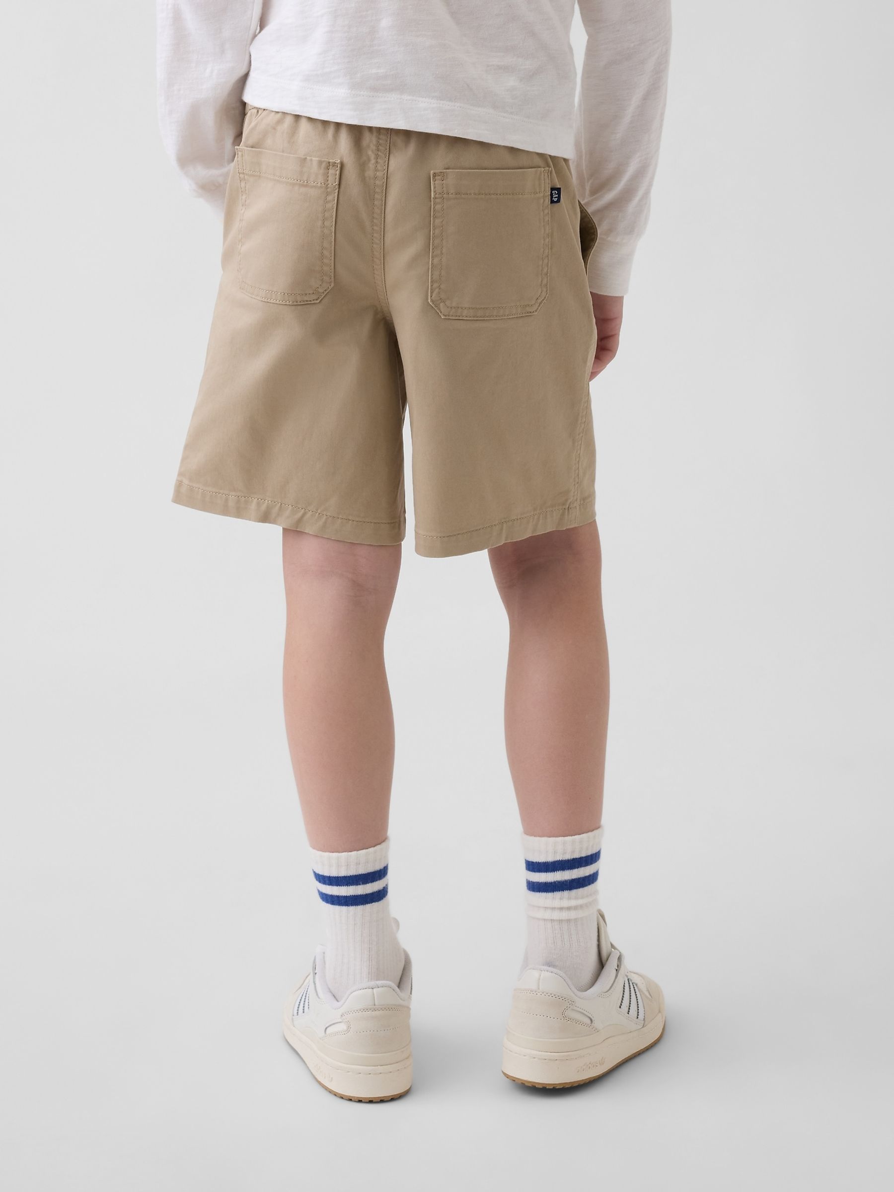 Beige Relaxed Easy Shorts - Image 2 of 5