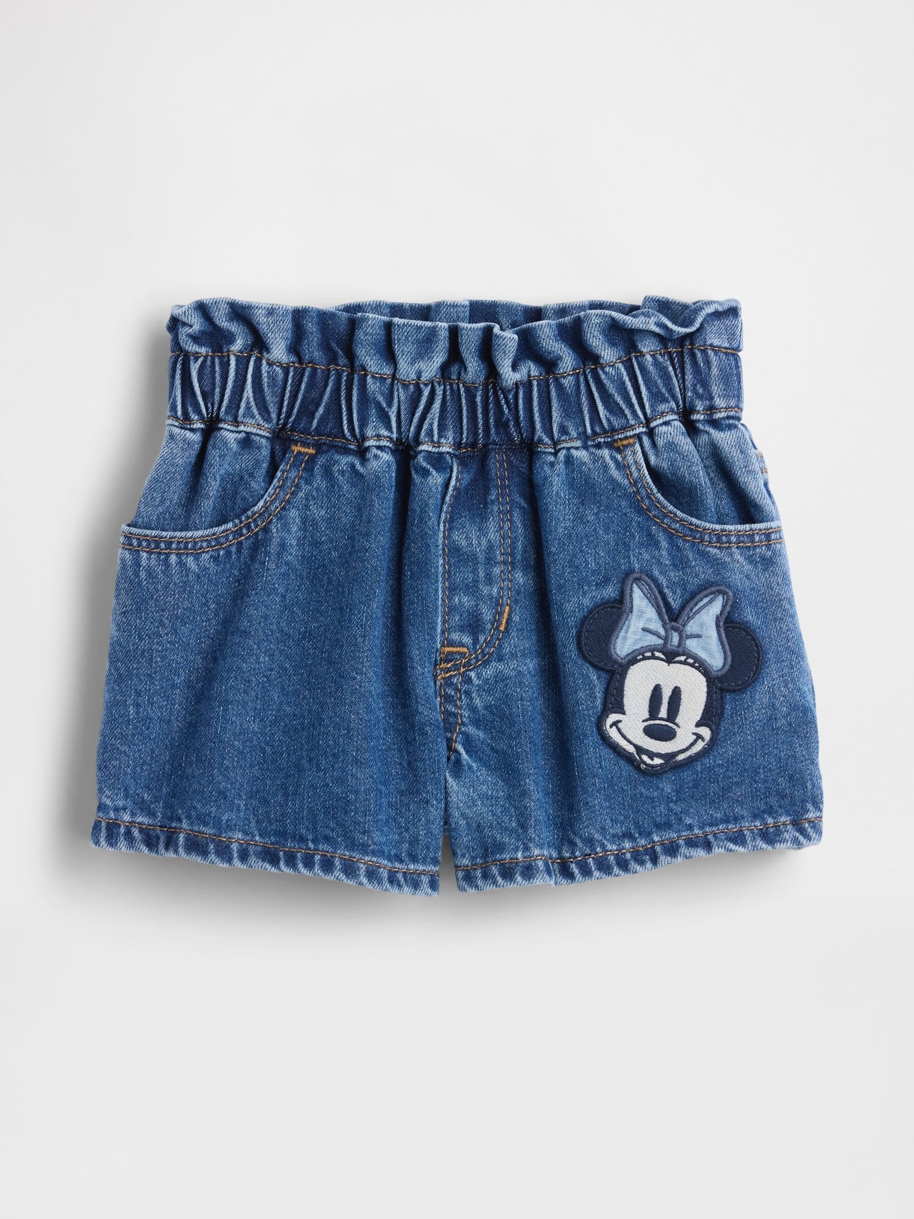 Medium wash Minnie Mouse Disney Stride Denim Short - Image 1 of 2