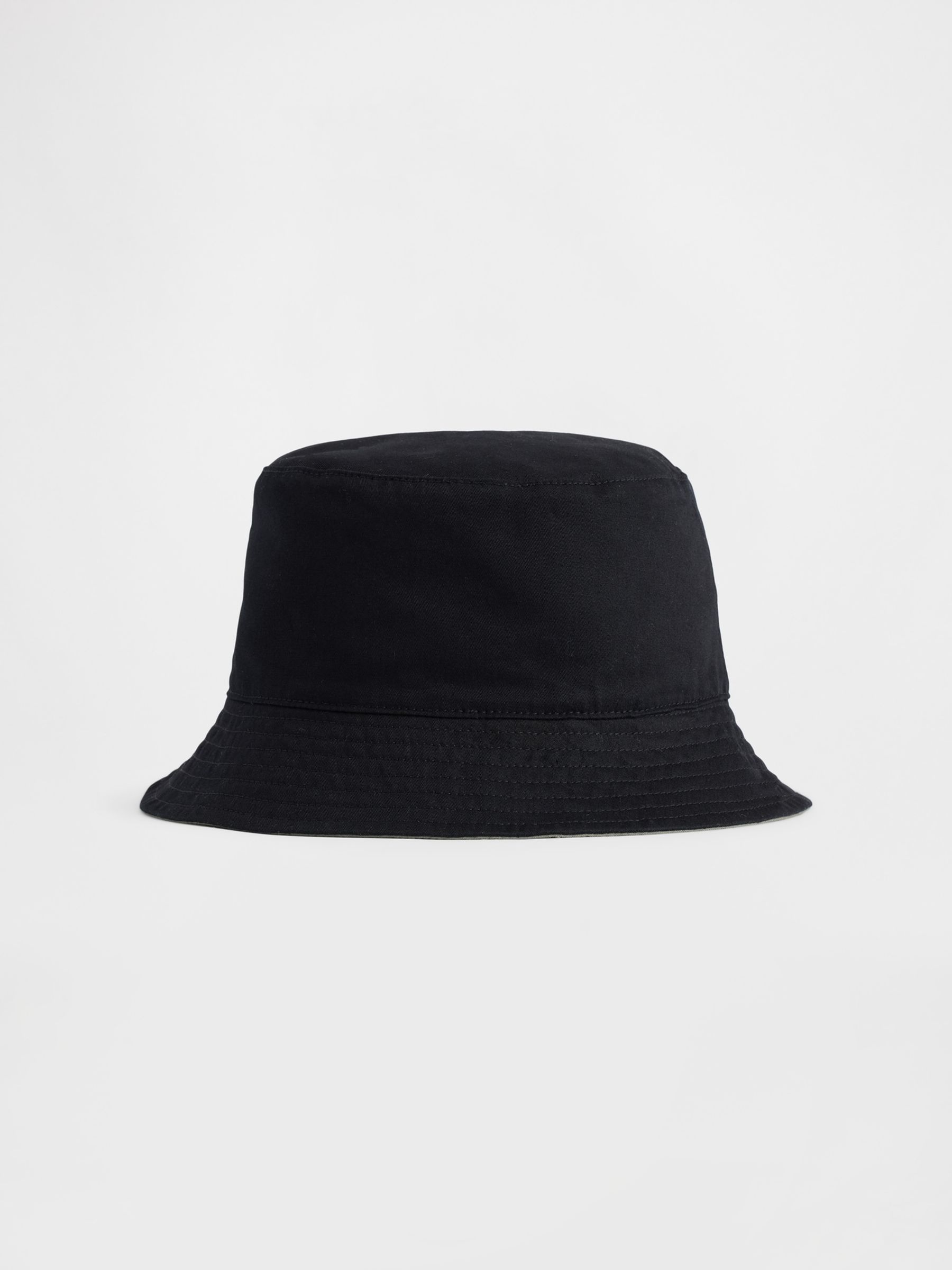 Black Reversible Bucket Hat - Image 1 of 1 Black Reversible Bucket Hat - Image 1 of 1