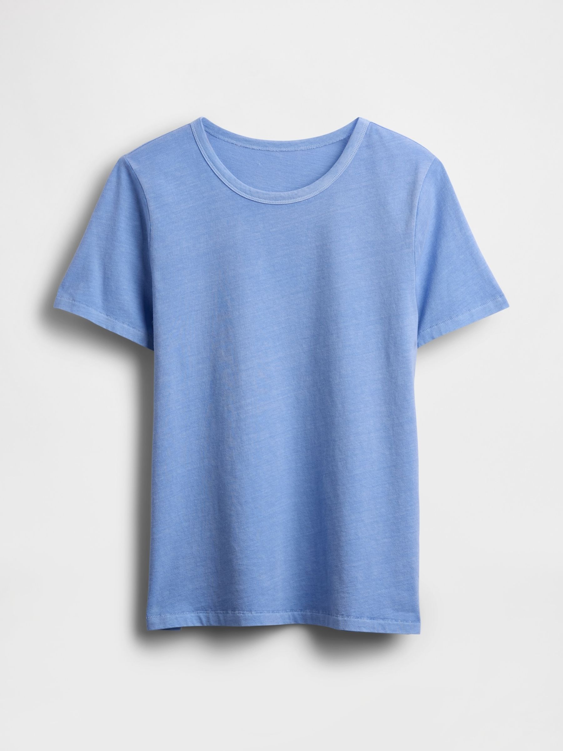 Blue Cotton VintageSoft T-Shirt - Image 4 of 5