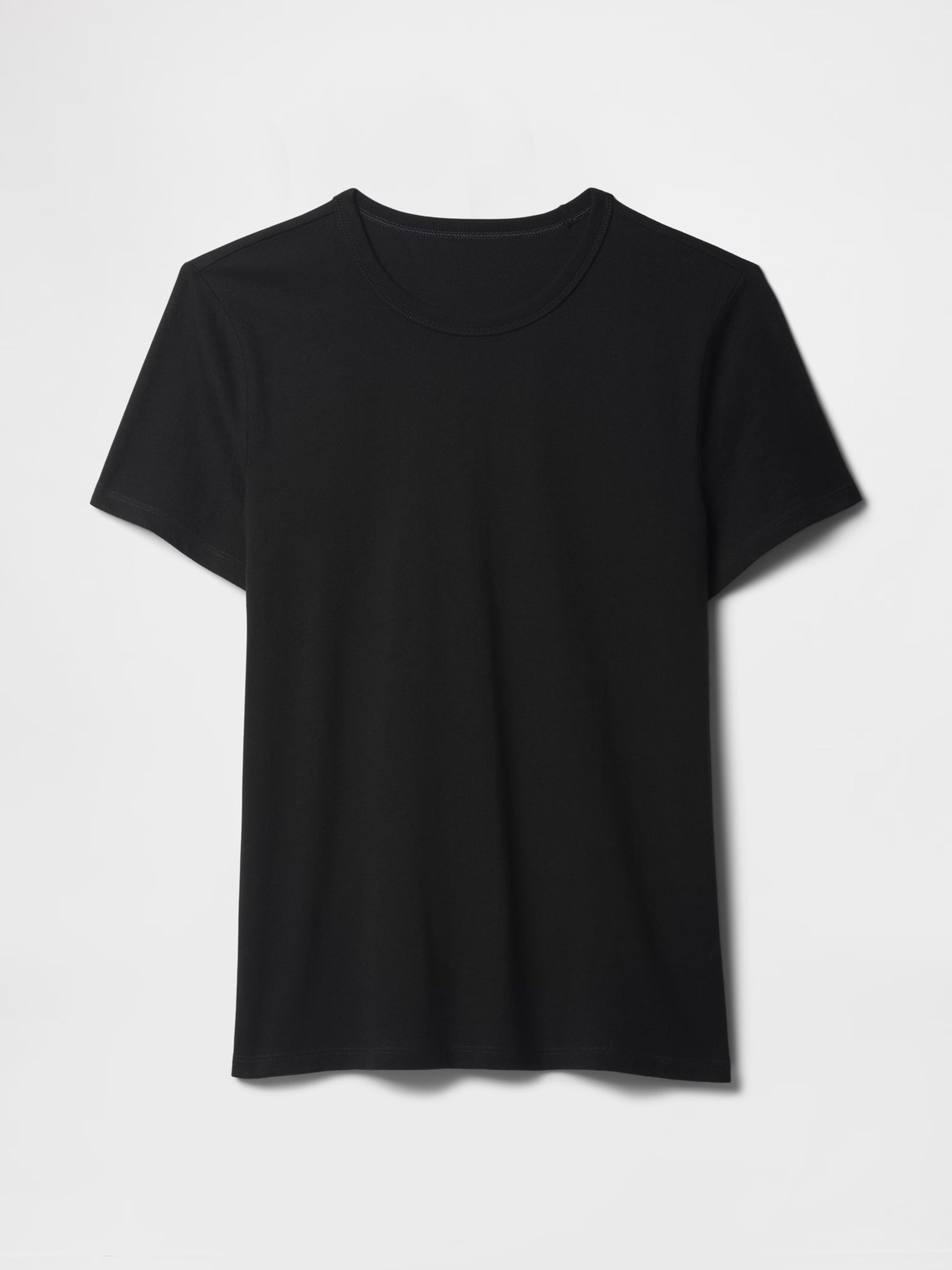 Favourite Black Crew Neck T-Shirt - Image 5 of 5