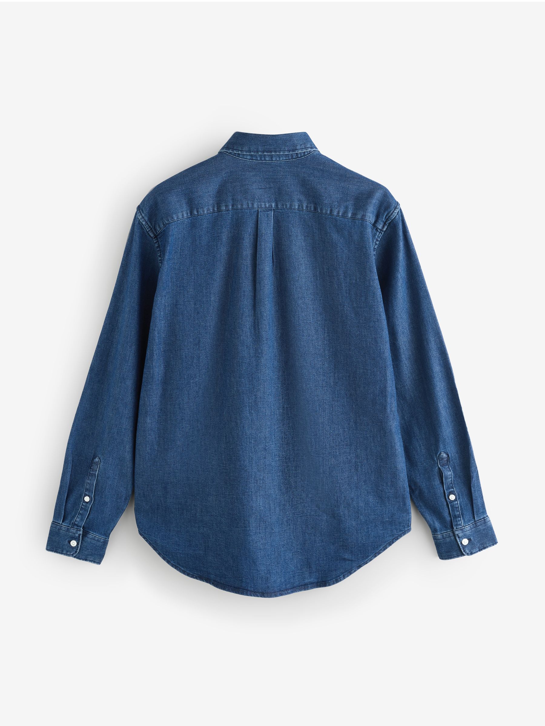 Dark Wash Denim Pocket Shirt - Image 2 of 4