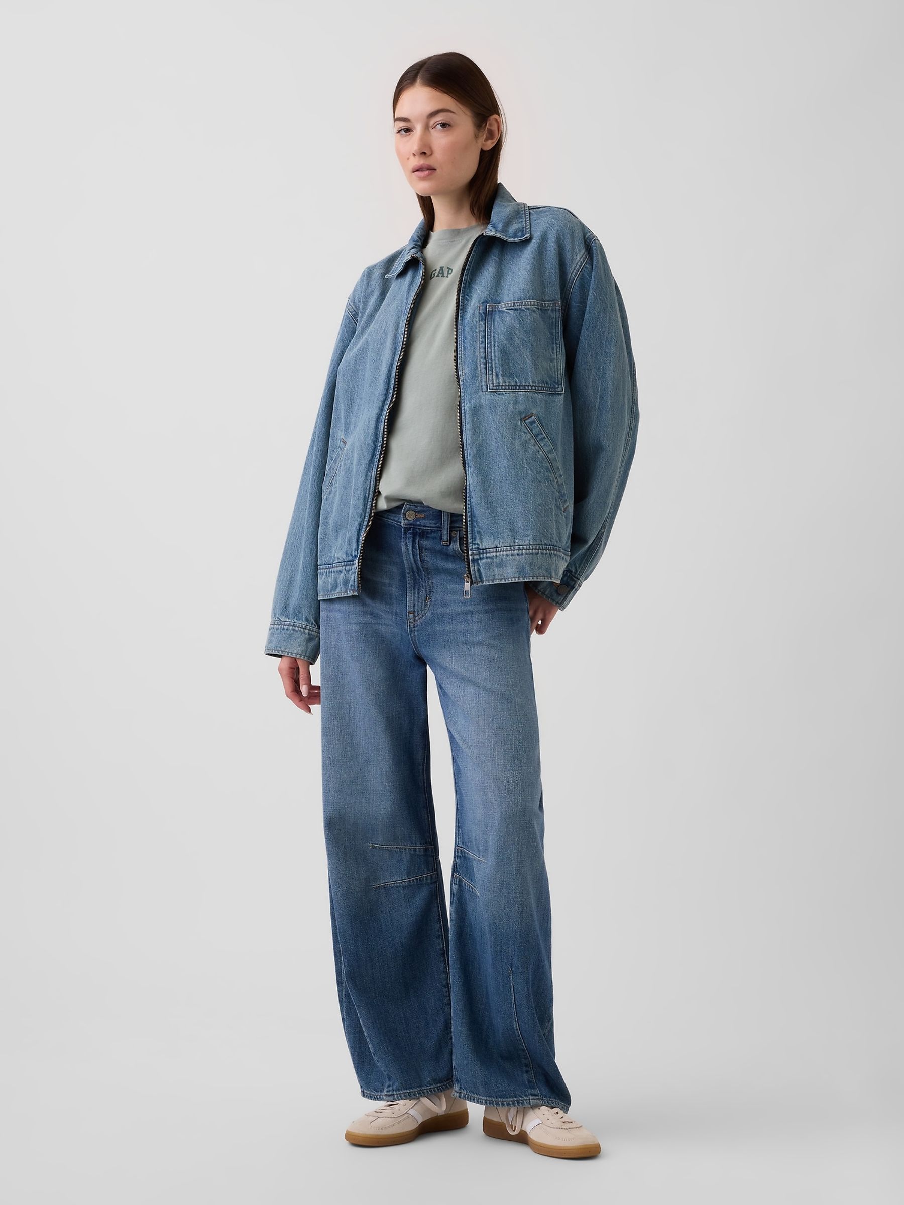 Green Vintage Soft Athletic Logo Longline T-Shirt - Image 4 of 4 Green Vintage Soft Athletic Logo Longline T-Shirt - Image 4 of 4