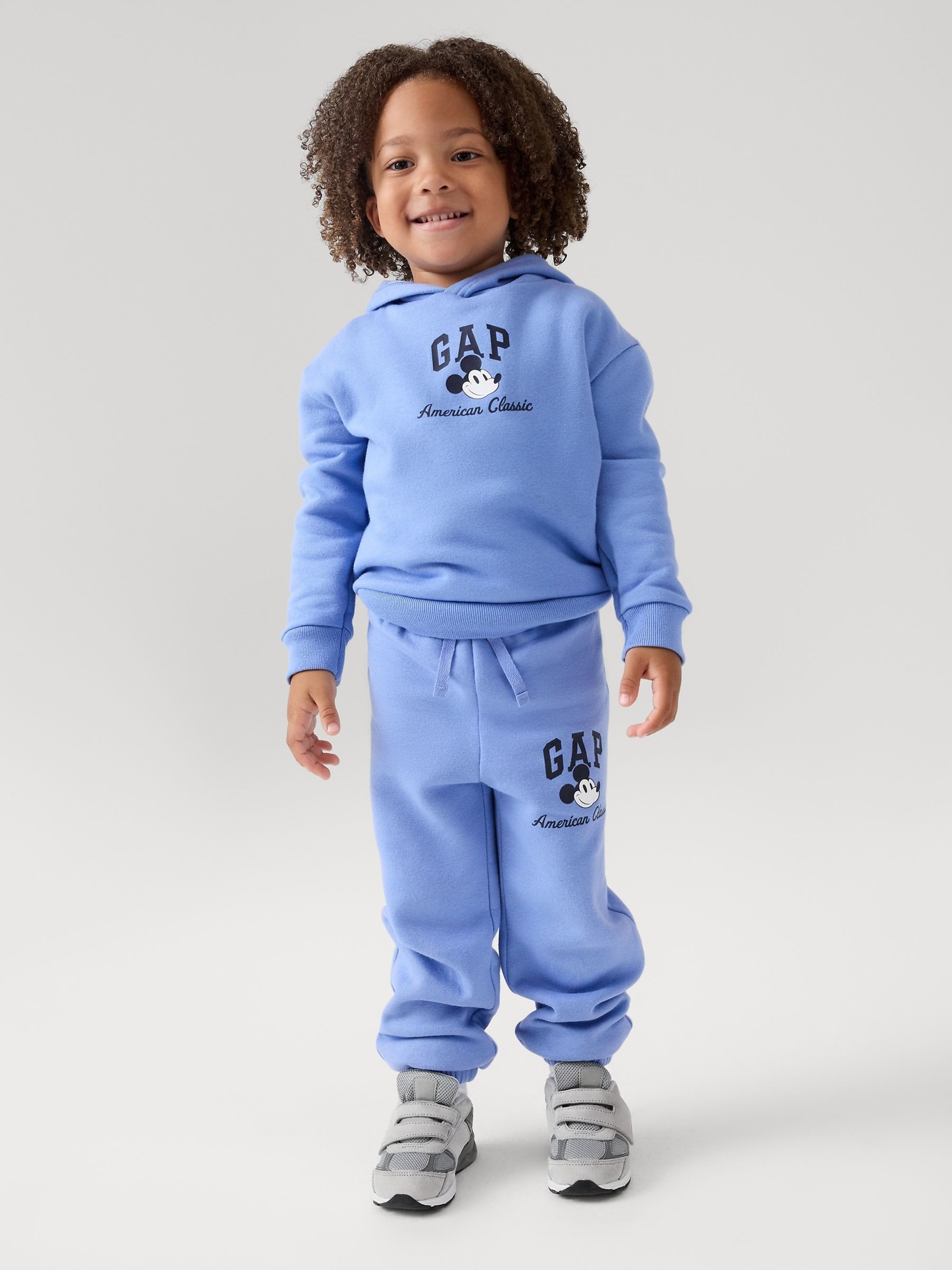 Blue Disney Mickey Mouse Relaxed Pull On Joggers - Image 1 of 4