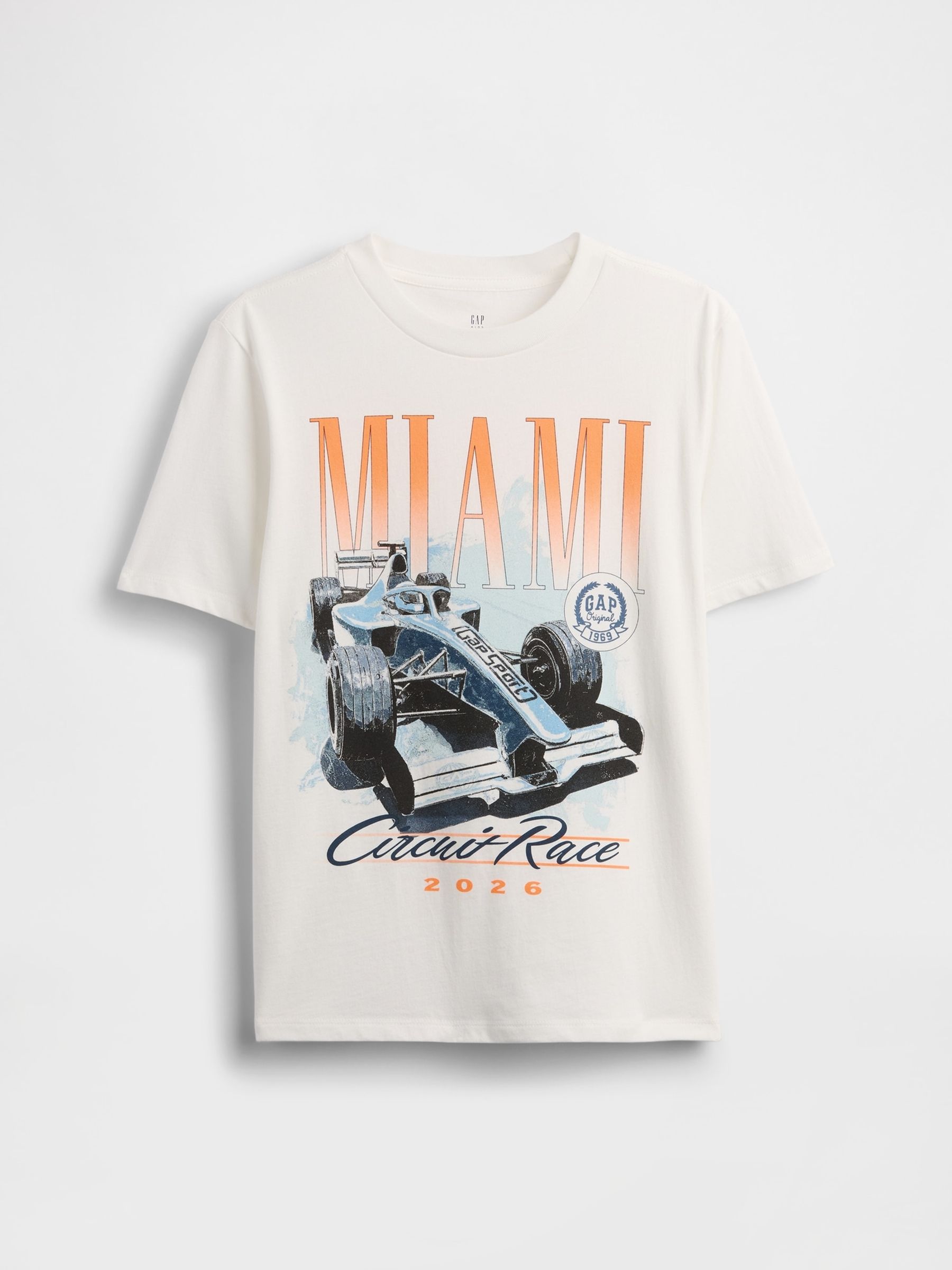 White Graphic T-Shirt - Image 1 of 3