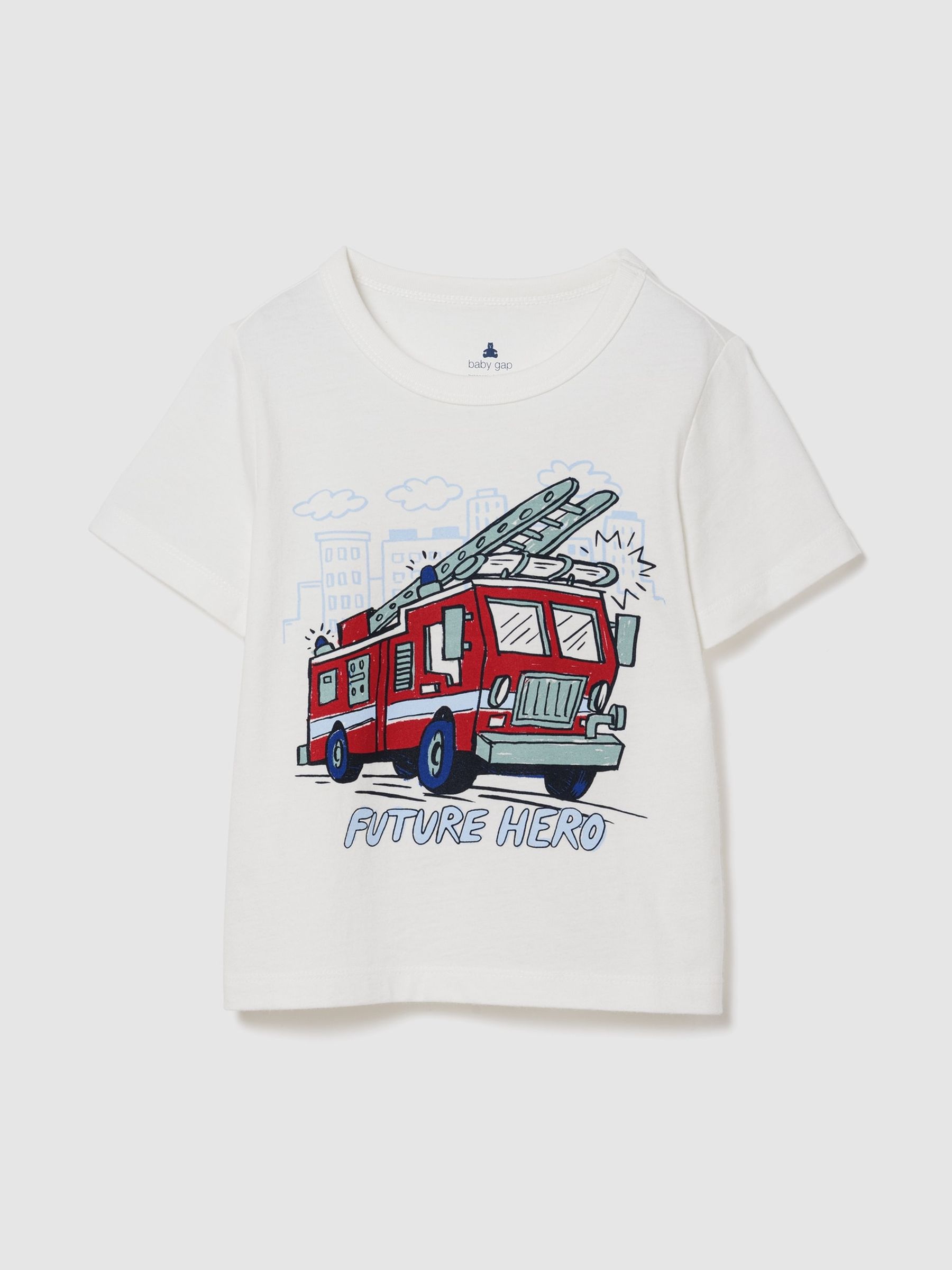 White Mix and Match Graphic T-Shirt - Image 1 of 3