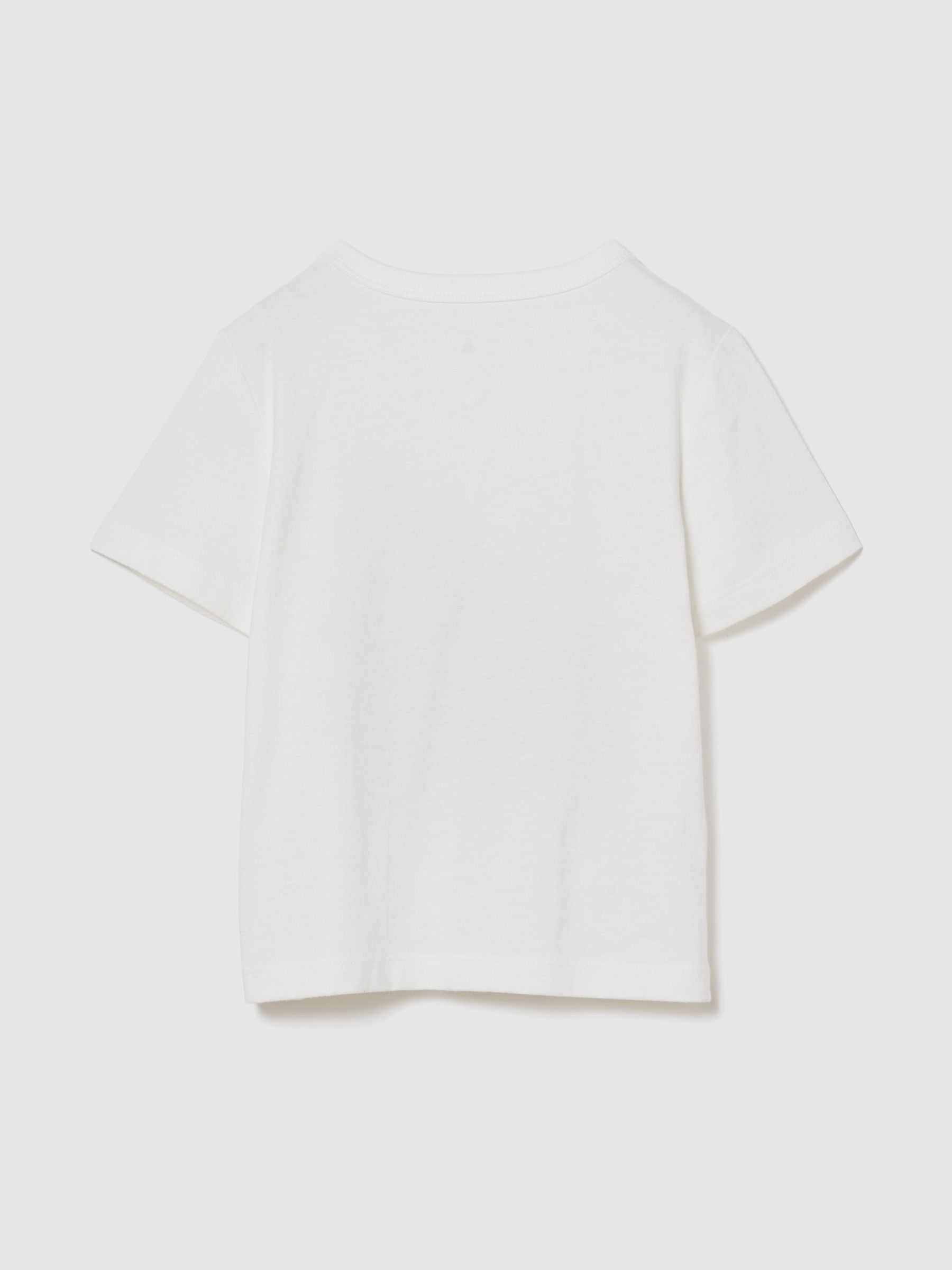 White Mix and Match Graphic T-Shirt - Image 2 of 3