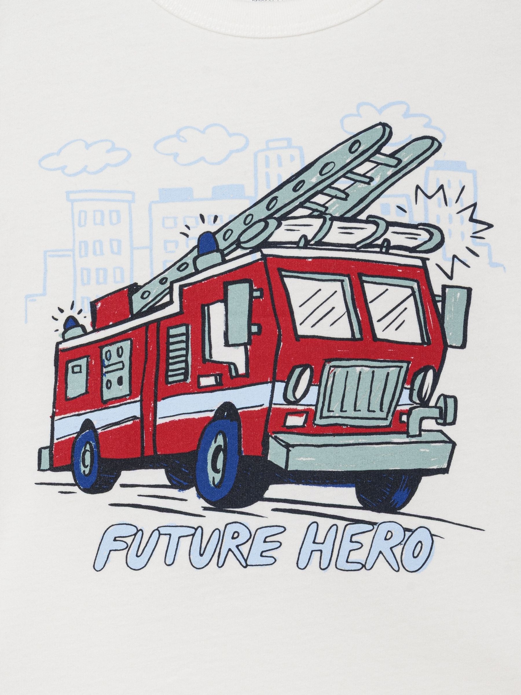 White Mix and Match Graphic T-Shirt - Image 3 of 3