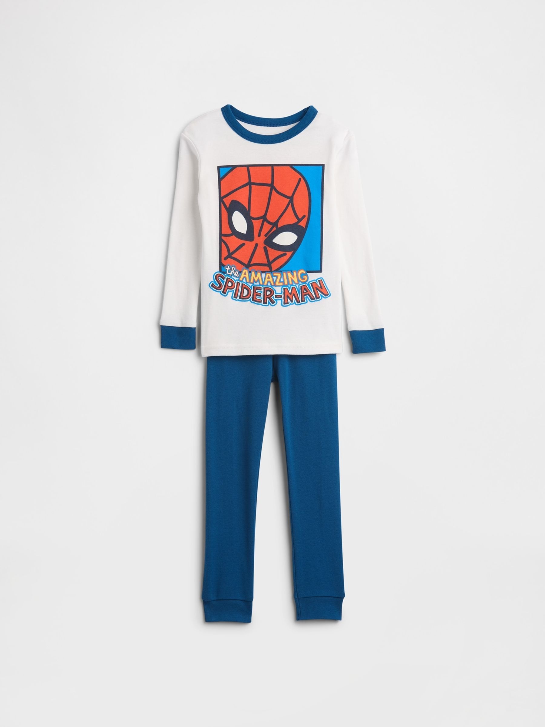 Blue Spiderman Marvel Pyjamas Set - Image 1 of 3
