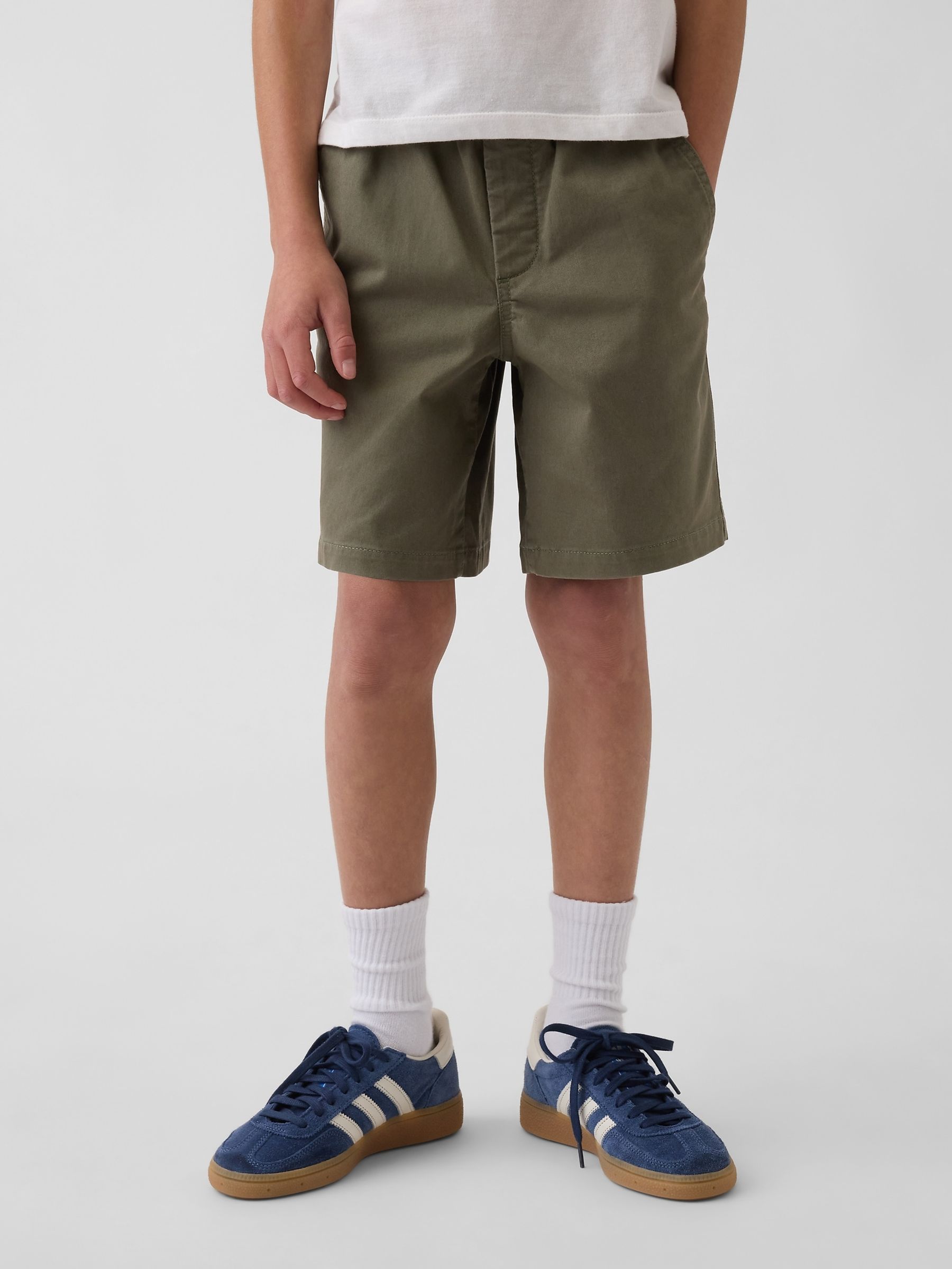 Green Relaxed Easy Shorts - Image 1 of 5