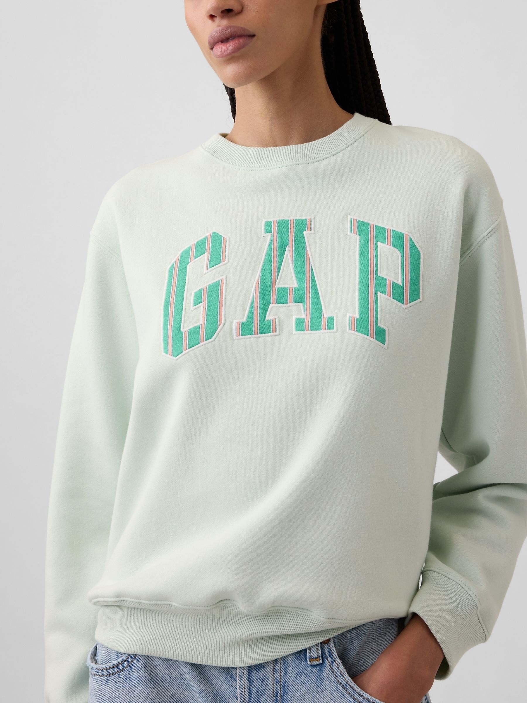 Green Logo Sweatshirt - Image 4 of 5