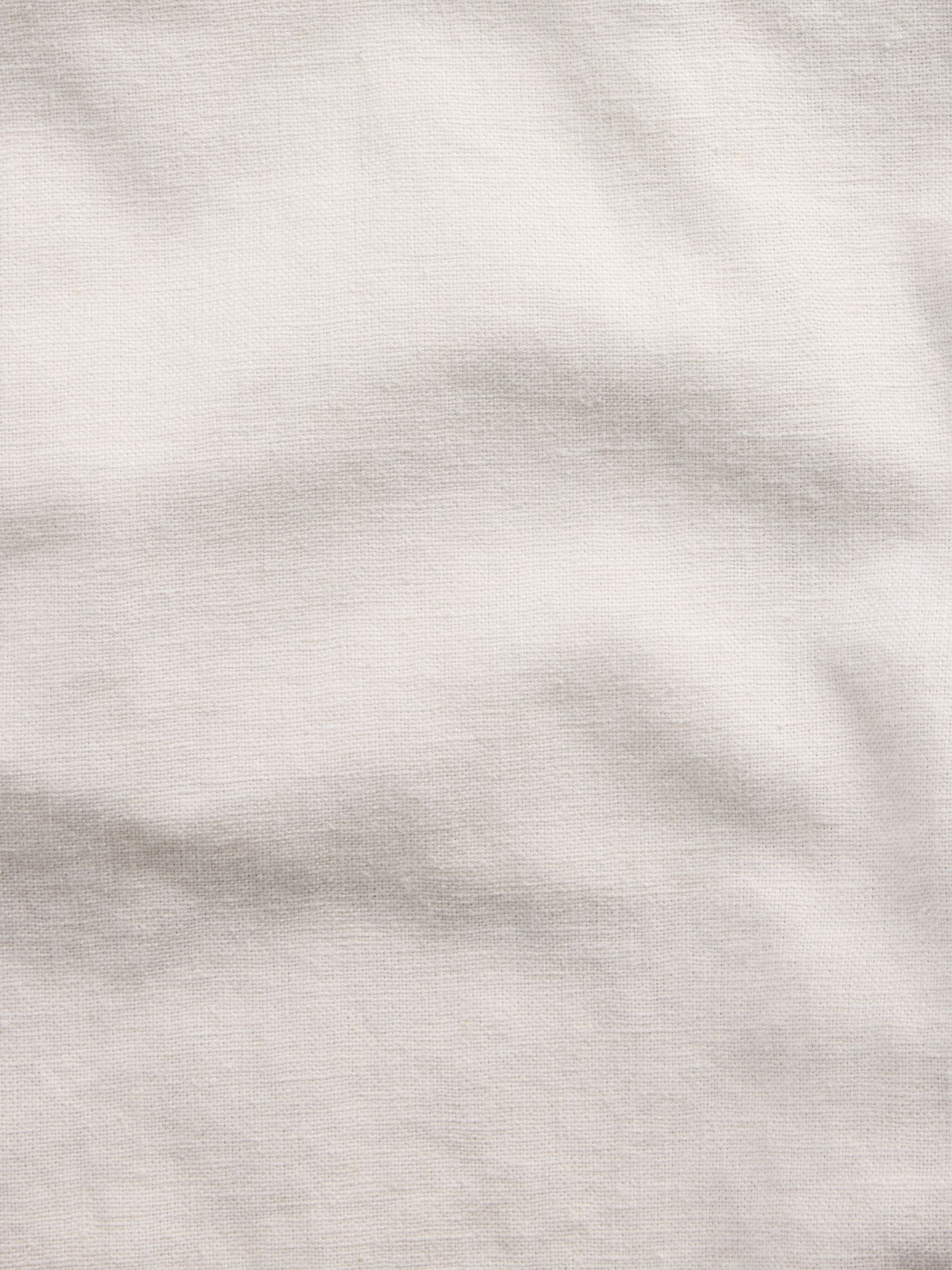 Grey 7.5 inch Linen-Cotton Shorts - Image 5 of 5 Grey 7.5 inch Linen-Cotton Shorts - Image 5 of 5