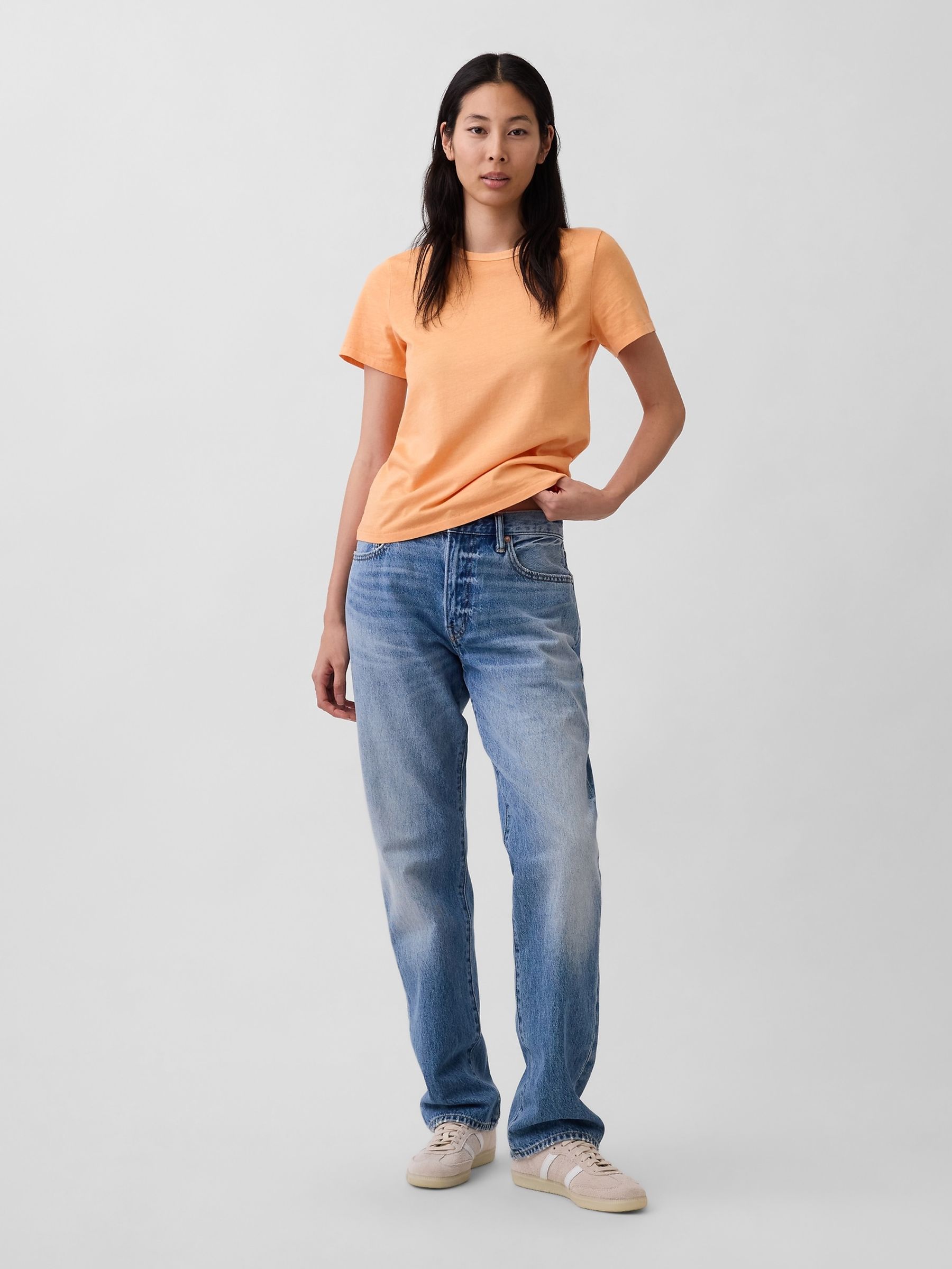 Orange Vintage Soft T-Shirt - Image 3 of 4