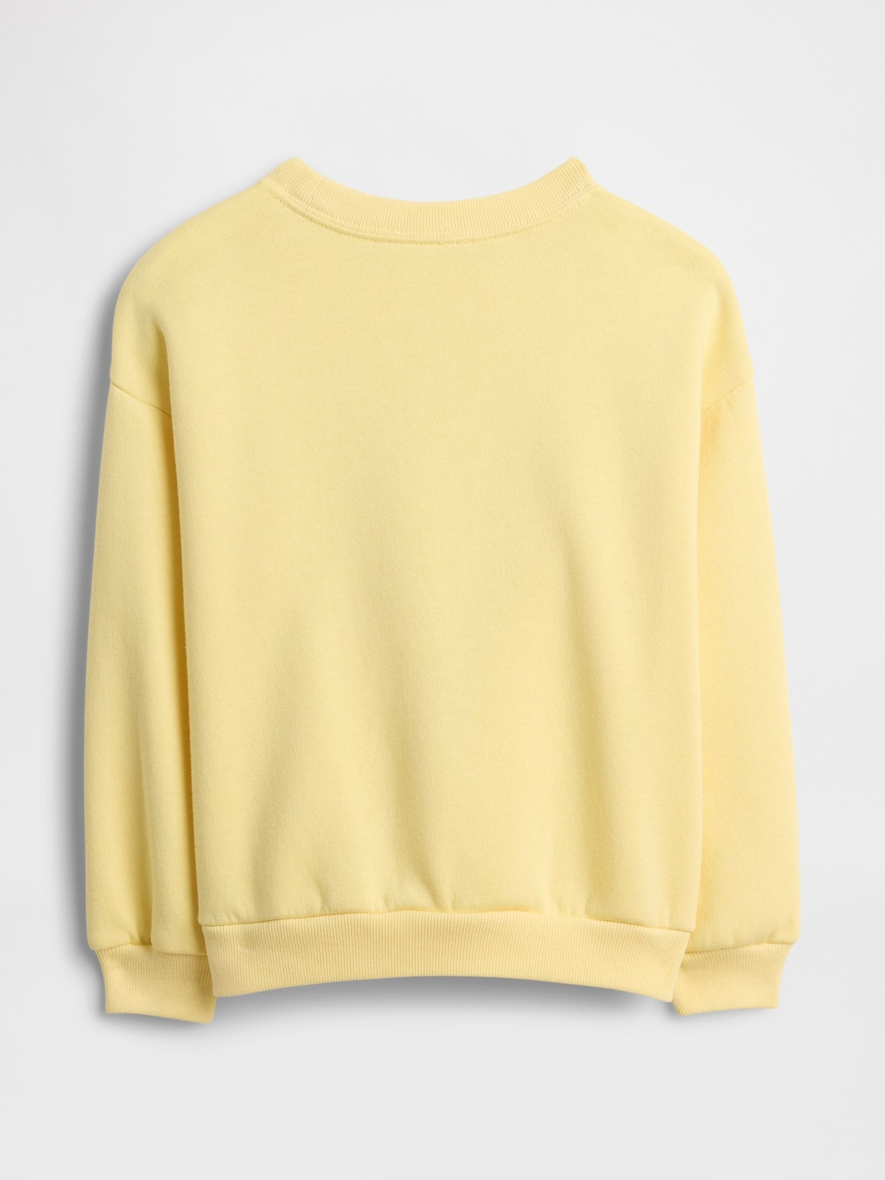 Yellow Logo Relaxed Crew neck Sweatshirt - Image 2 of 3