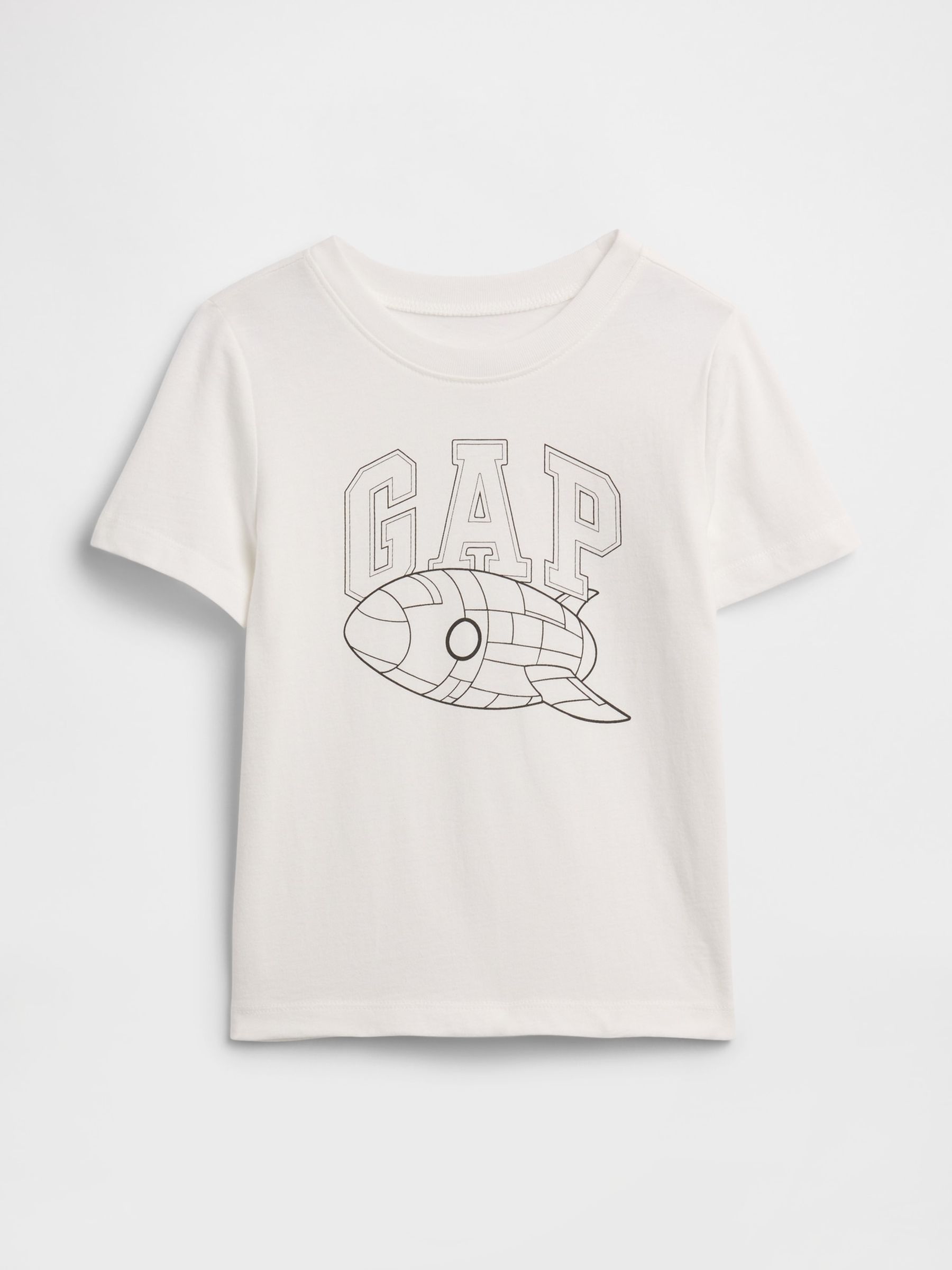 White Graphic T-Shirt - Image 1 of 3