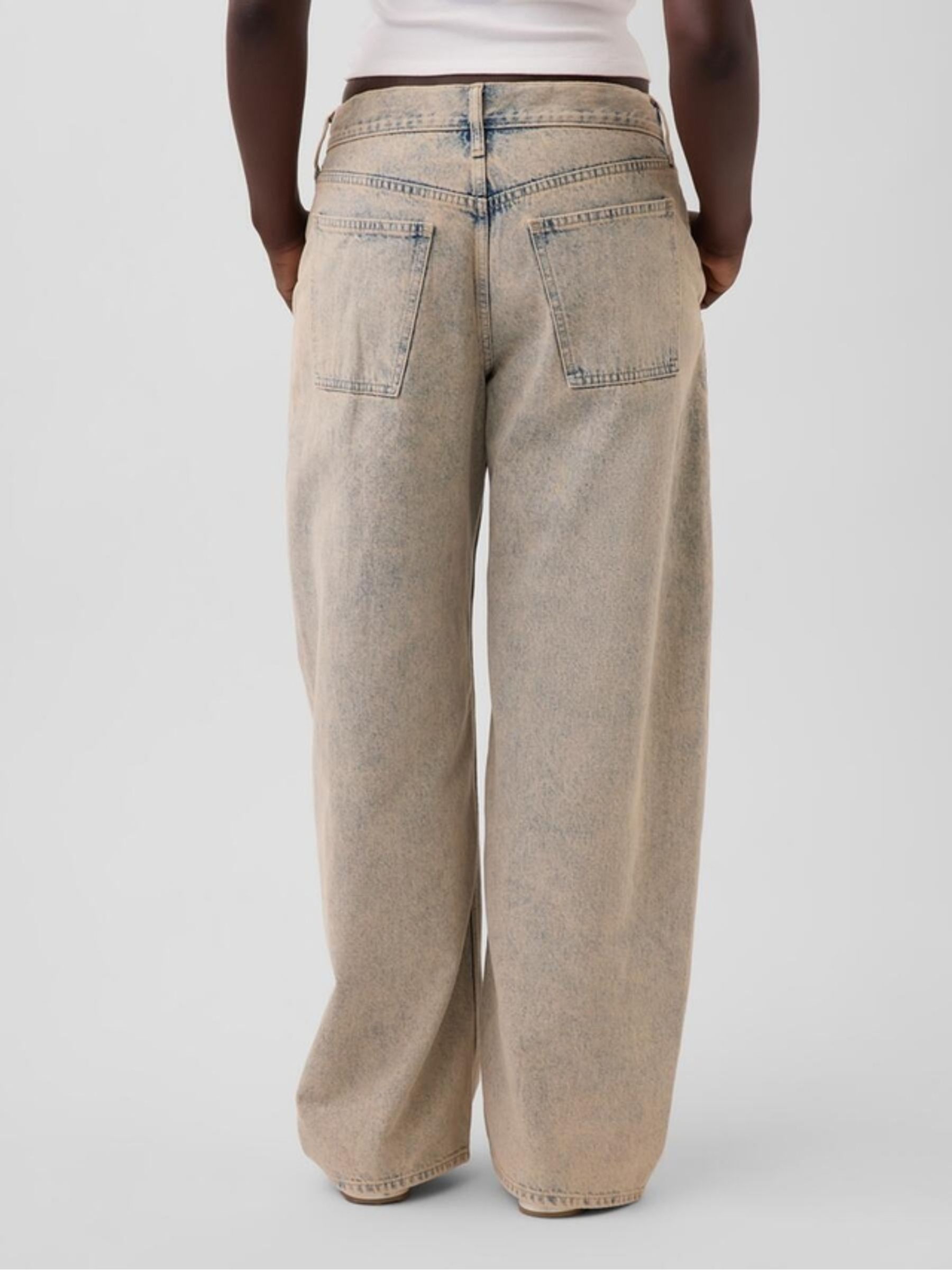 Gap x Harlem's Fashion Row Grey Extra Baggy Barrel Jeans - Image 3 of 8