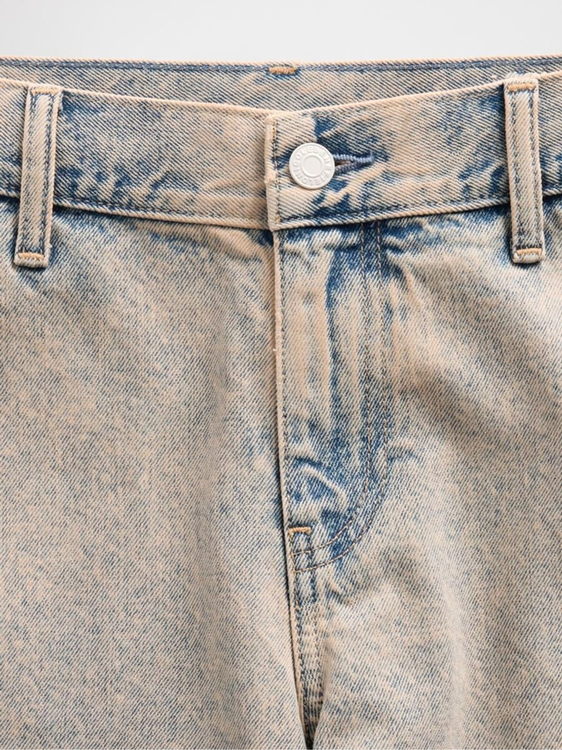 Gap x Harlem's Fashion Row Grey Extra Baggy Barrel Jeans - Image 8 of 8