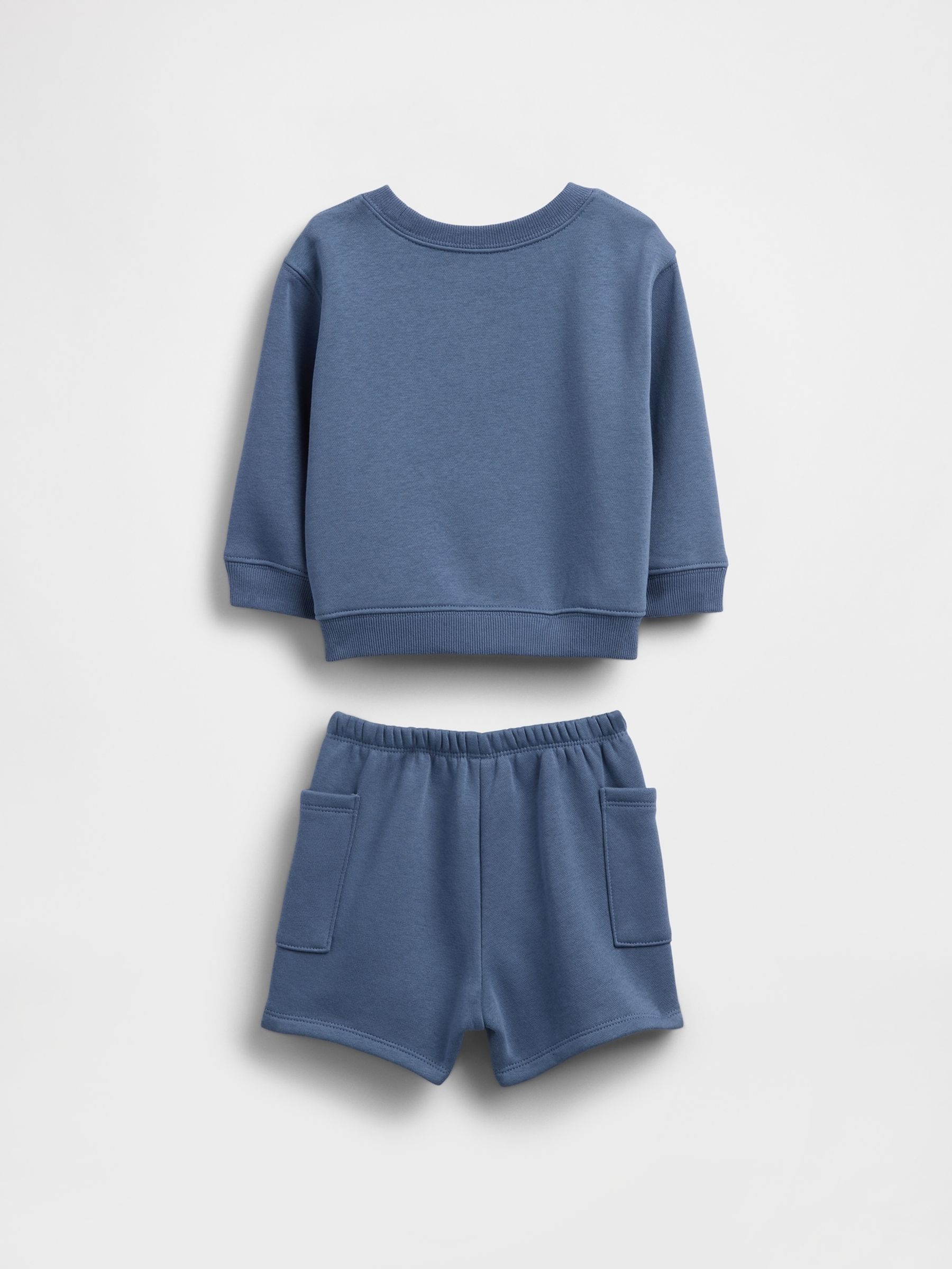 Blue Vintage Soft Pocket Outfit Set - Image 2 of 2