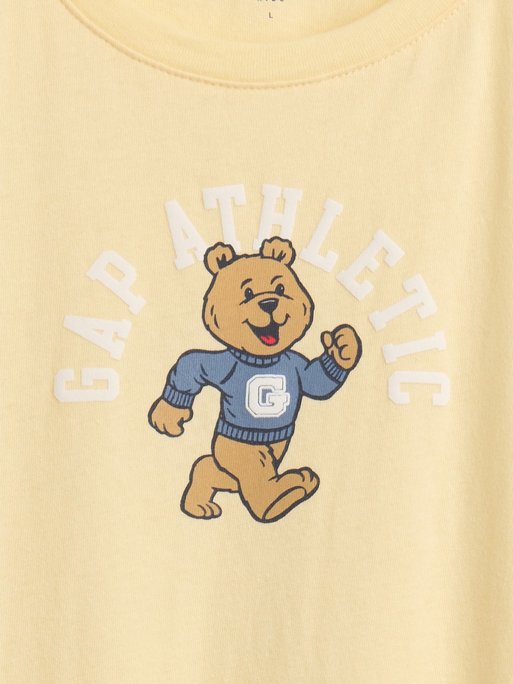 Yellow Graphic T-Shirt (4-13yrs) - Image 2 of 2