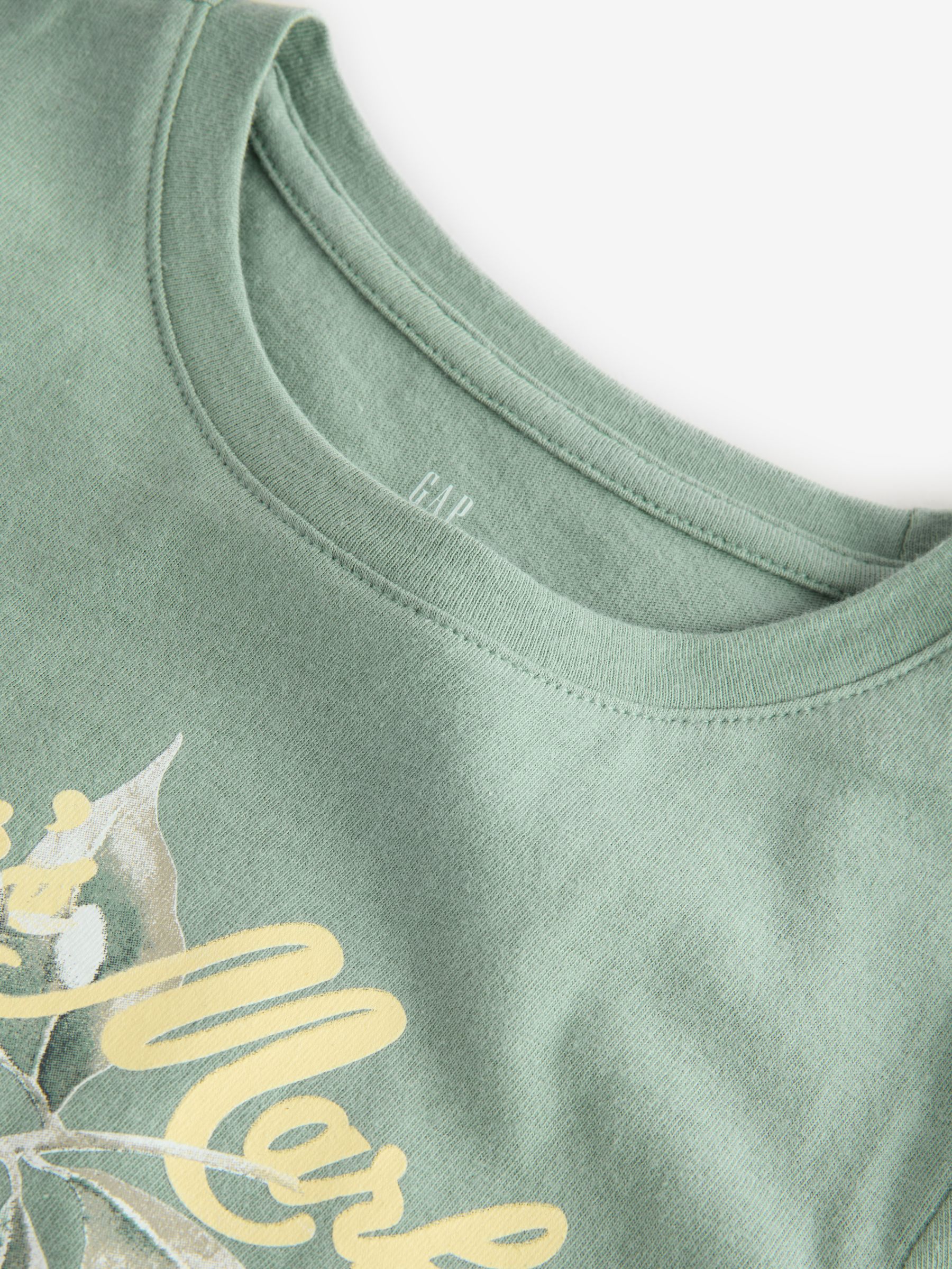 Green Graphic T-Shirt - Image 4 of 5