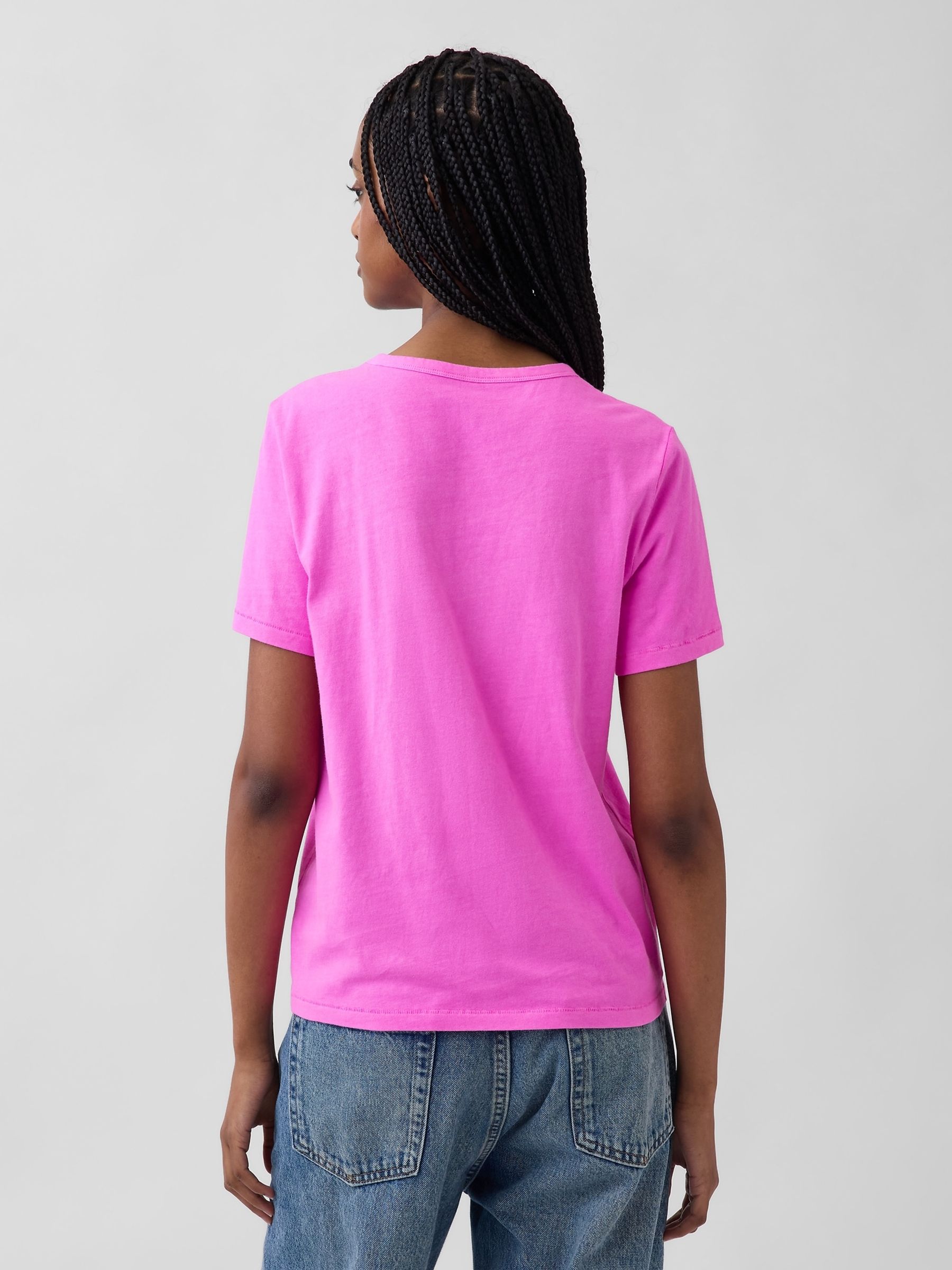 Pink Vintage Soft T-Shirt - Image 2 of 3