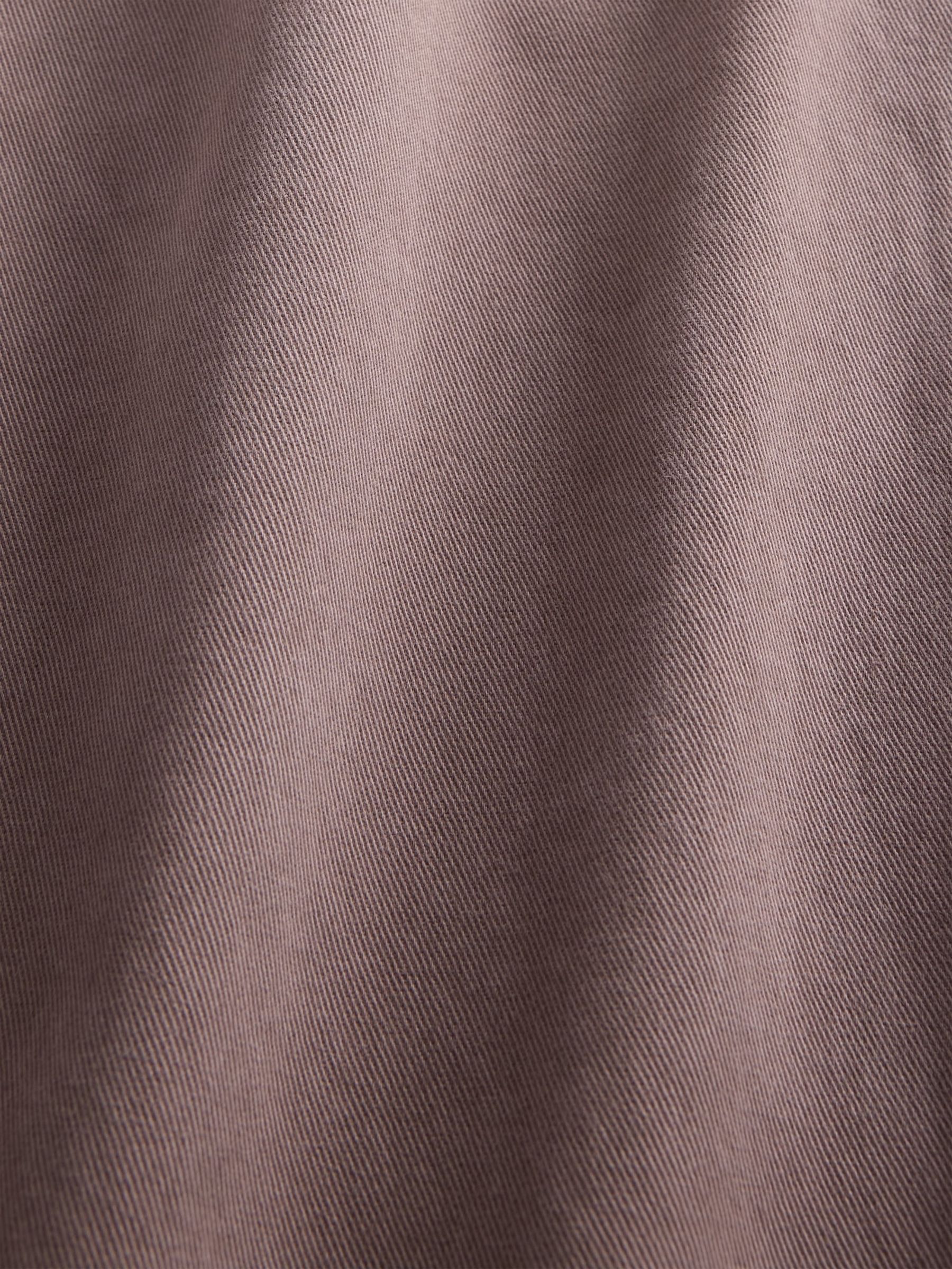 Brown Heavyweight Twill '90s Loose Chinos - Image 5 of 5