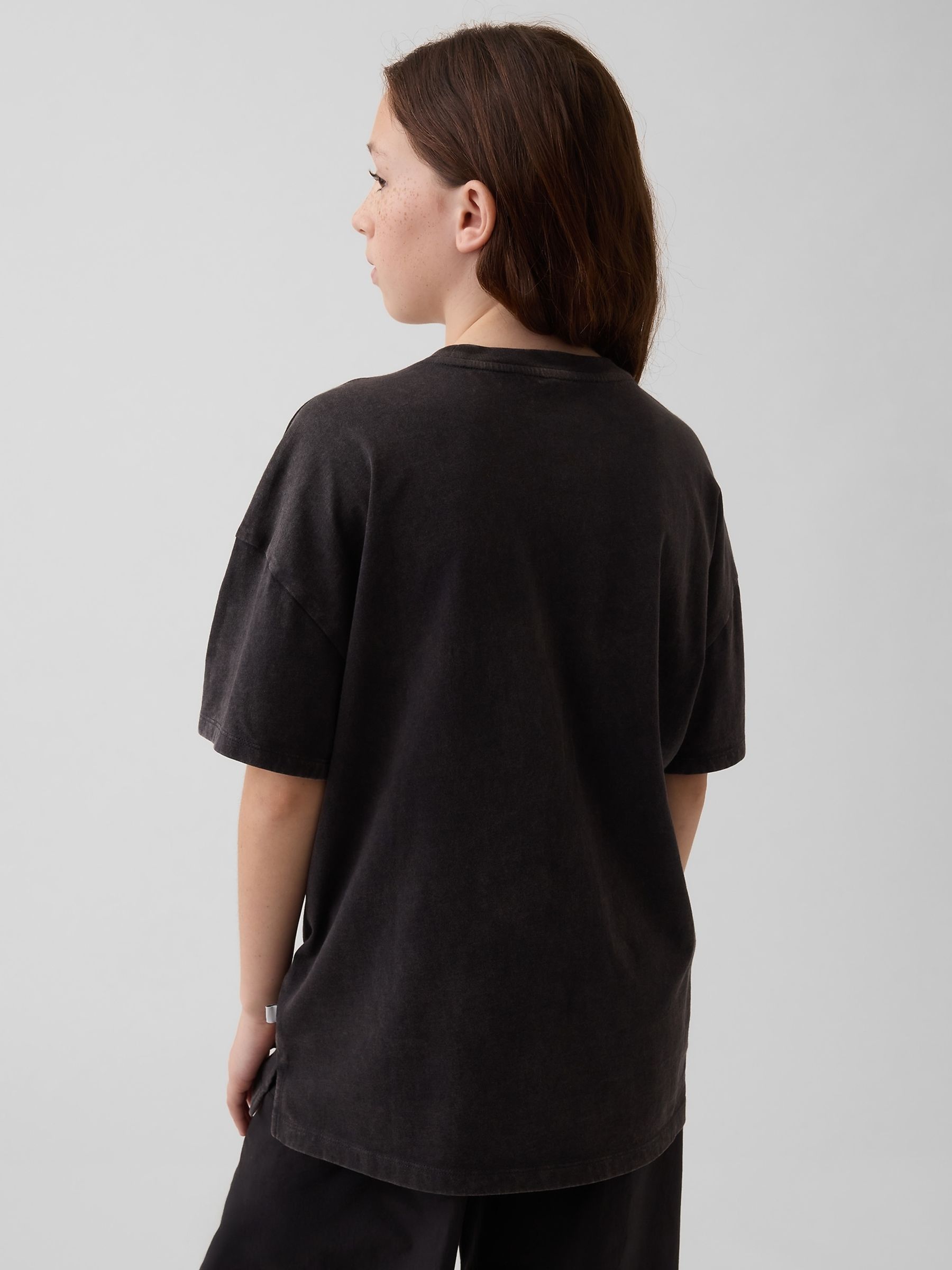 Black Disney Oversized Longline T-Shirt - Image 2 of 4