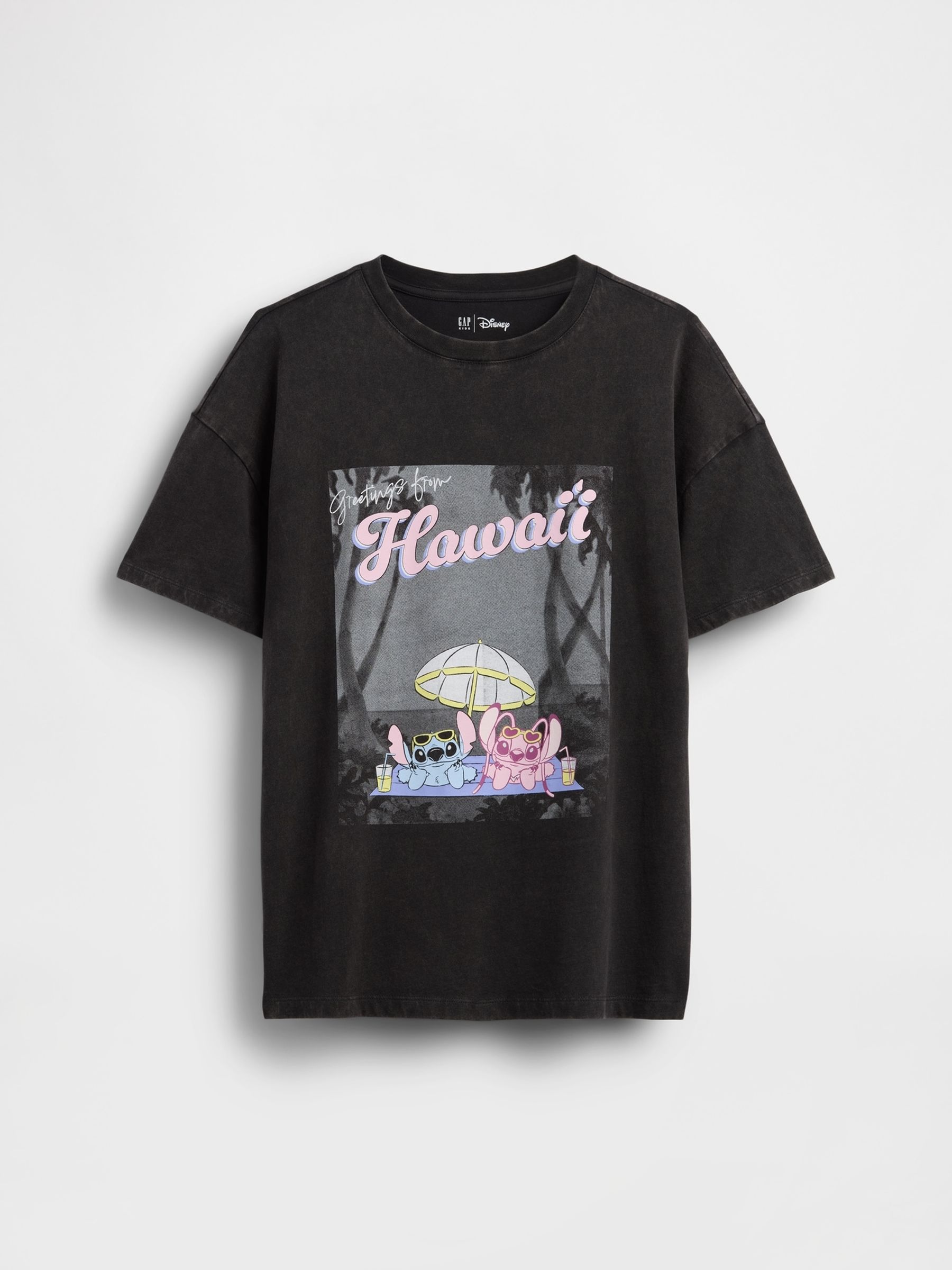 Black Disney Oversized Longline T-Shirt - Image 3 of 4
