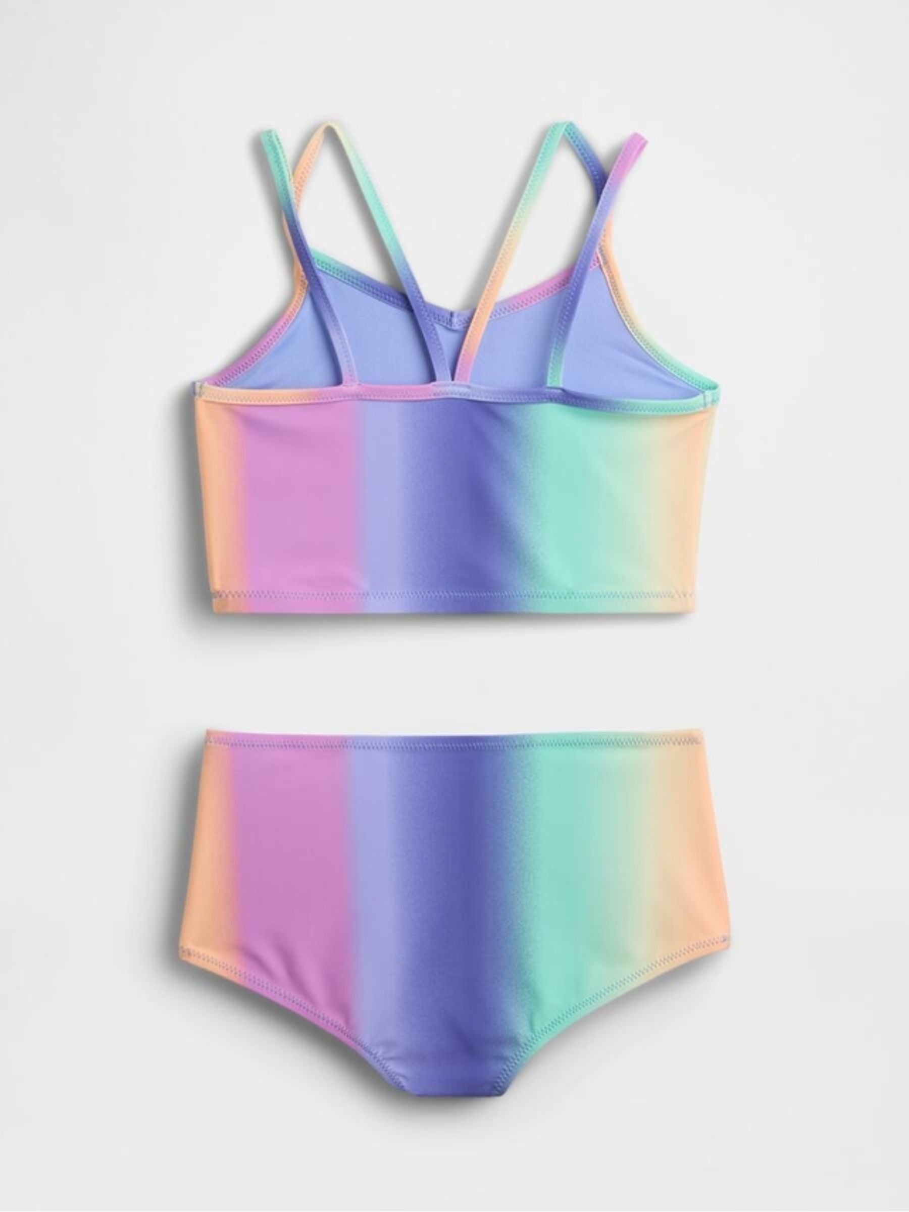 Rainbow Two-Piece Short Swim Set - Image 2 of 3