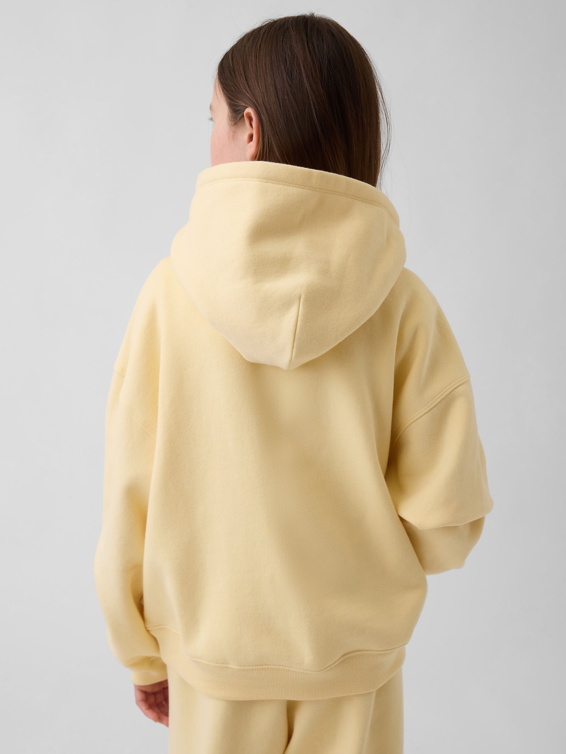 Yellow Vintage Soft Relaxed Hoodie (4-13yrs) - Image 2 of 5