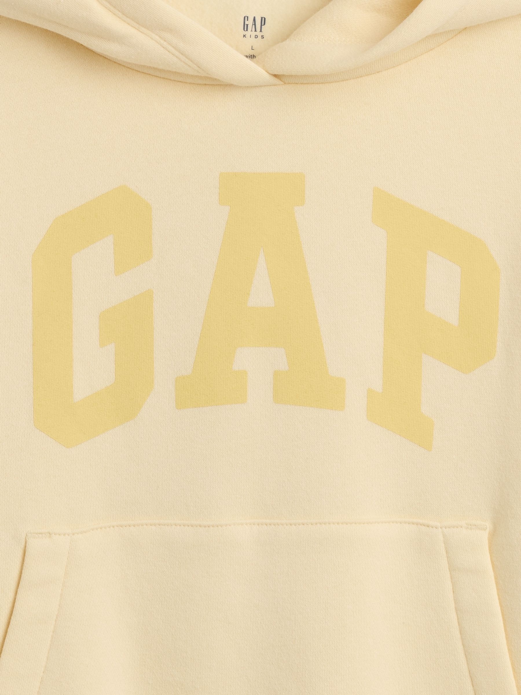 Yellow Vintage Soft Relaxed Hoodie (4-13yrs) - Image 5 of 5
