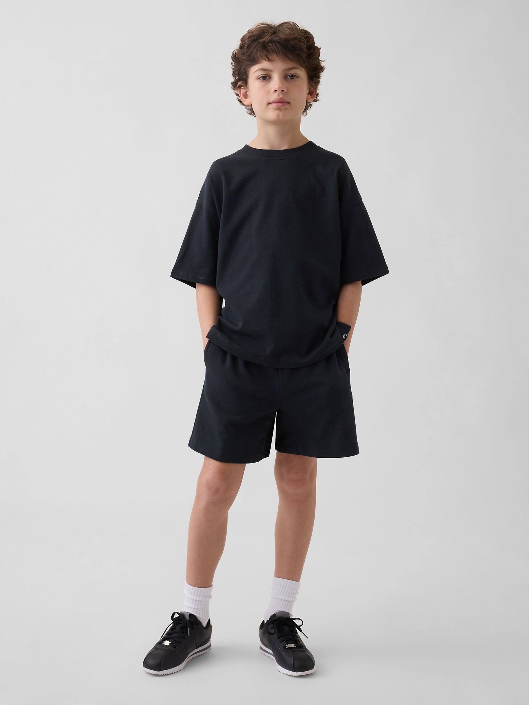 Black Heavyweight Easy Shorts - Image 3 of 5