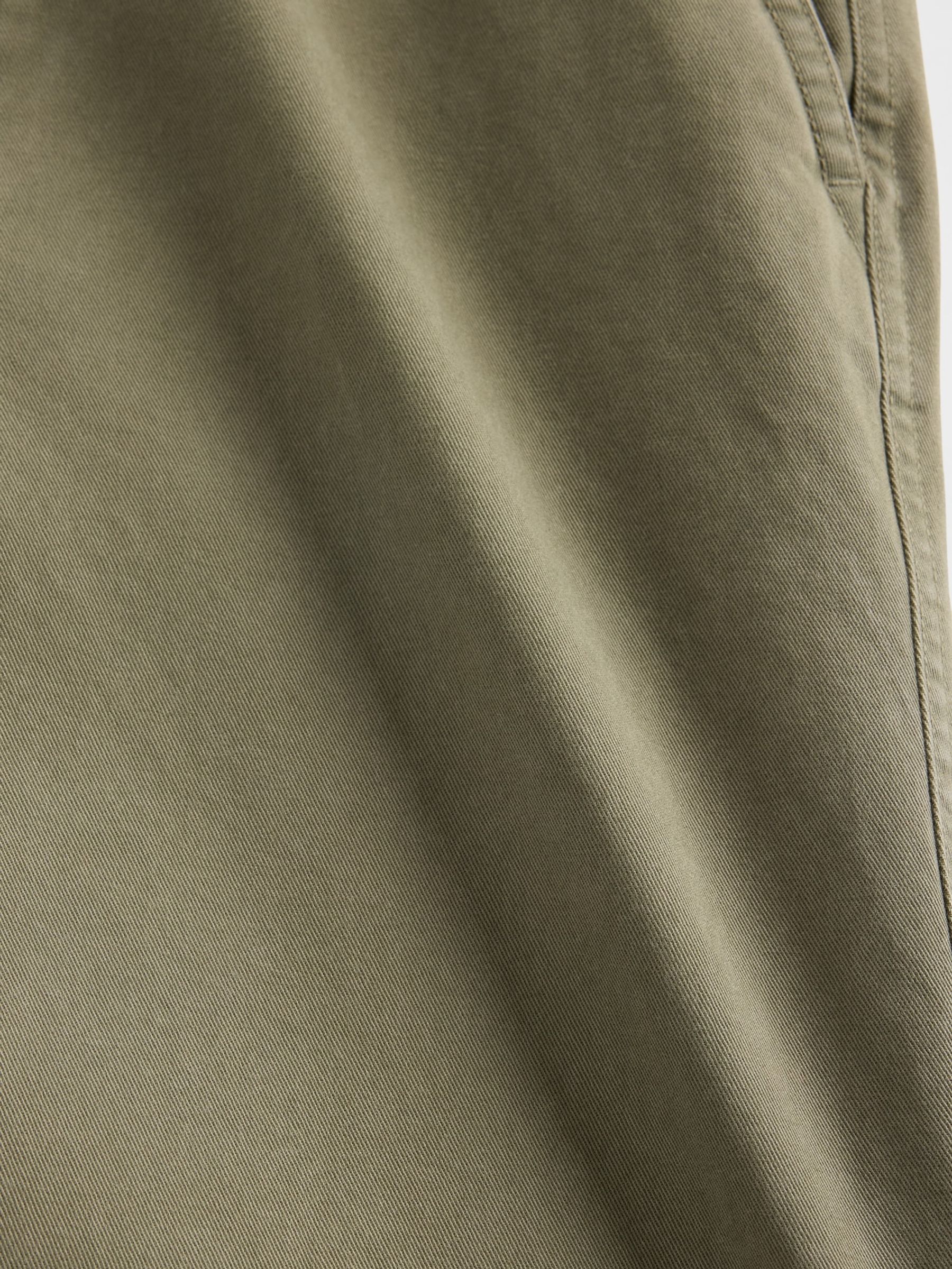 Green Heavyweight Twill '90s Loose Chinos - Image 5 of 5