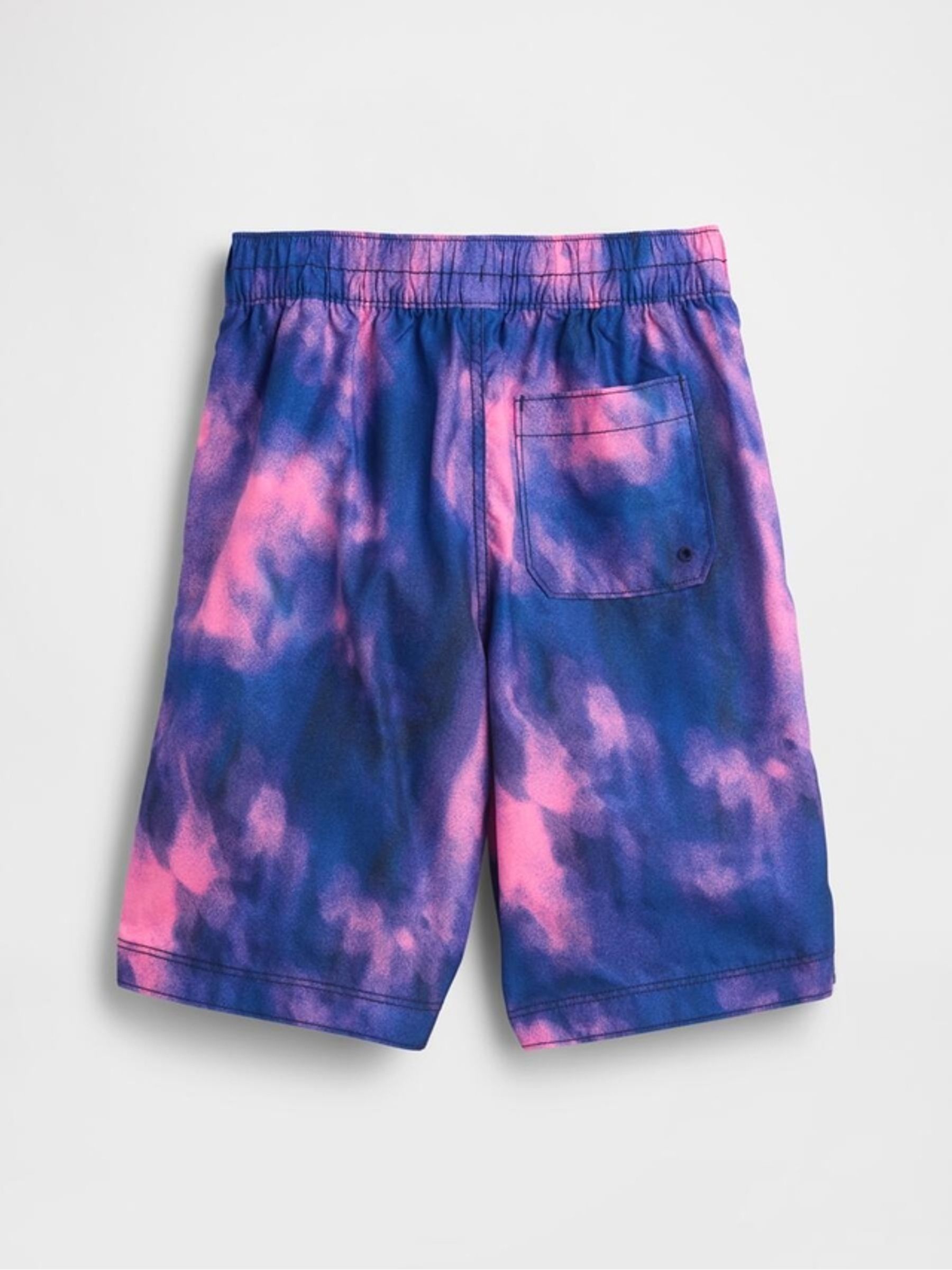 Pink 8 Inch Swim Board Shorts (4-13yrs) - Image 2 of 3