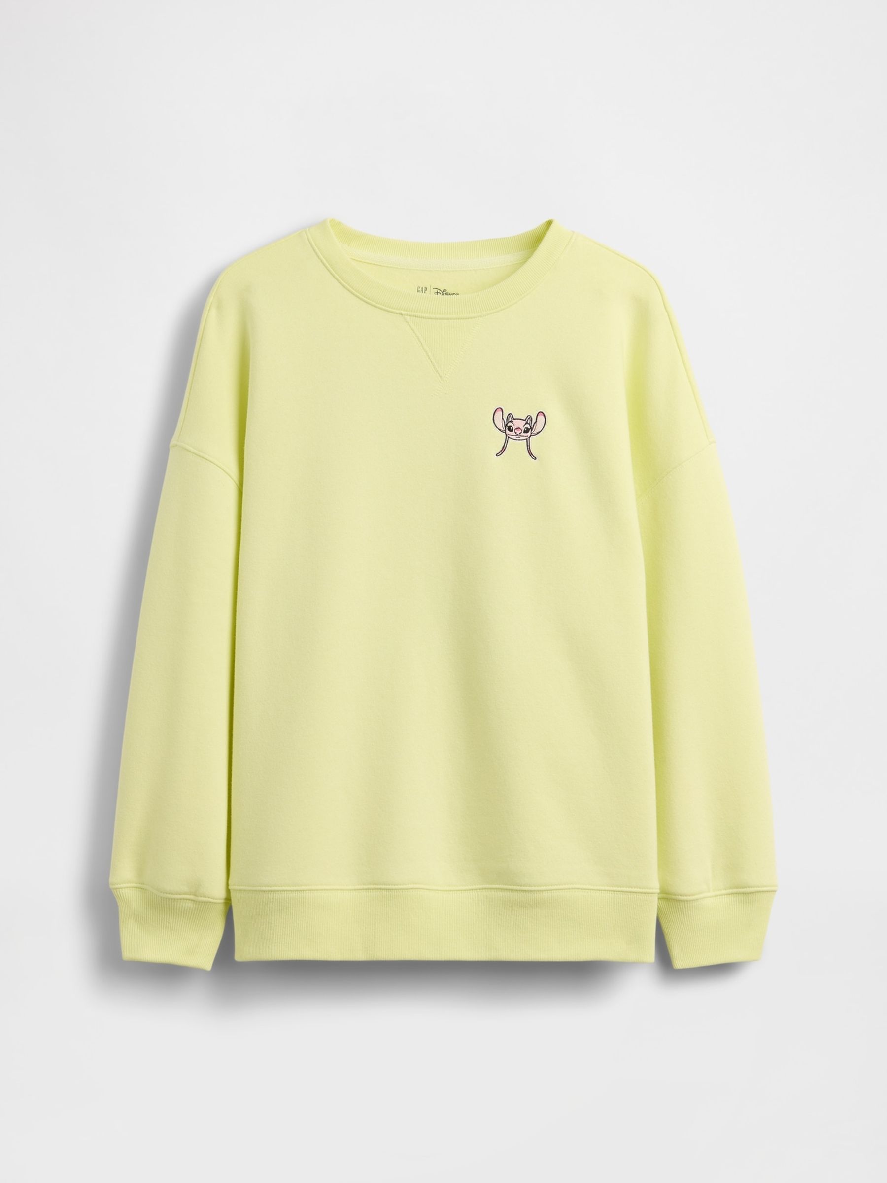 Yellow Disney VintageSoft Oversized Sweatshirt (4-13yrs) - Image 4 of 5