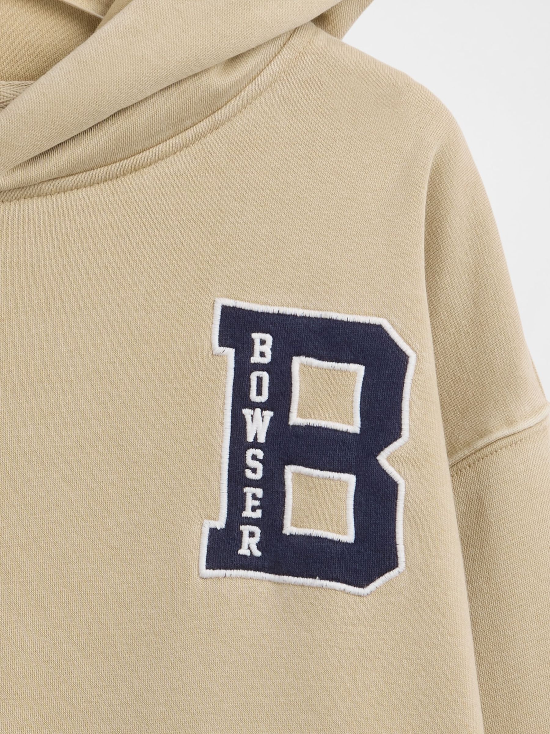 Brown Bowser Super Mario VintageSoft Relaxed Hoodie - Image 5 of 5