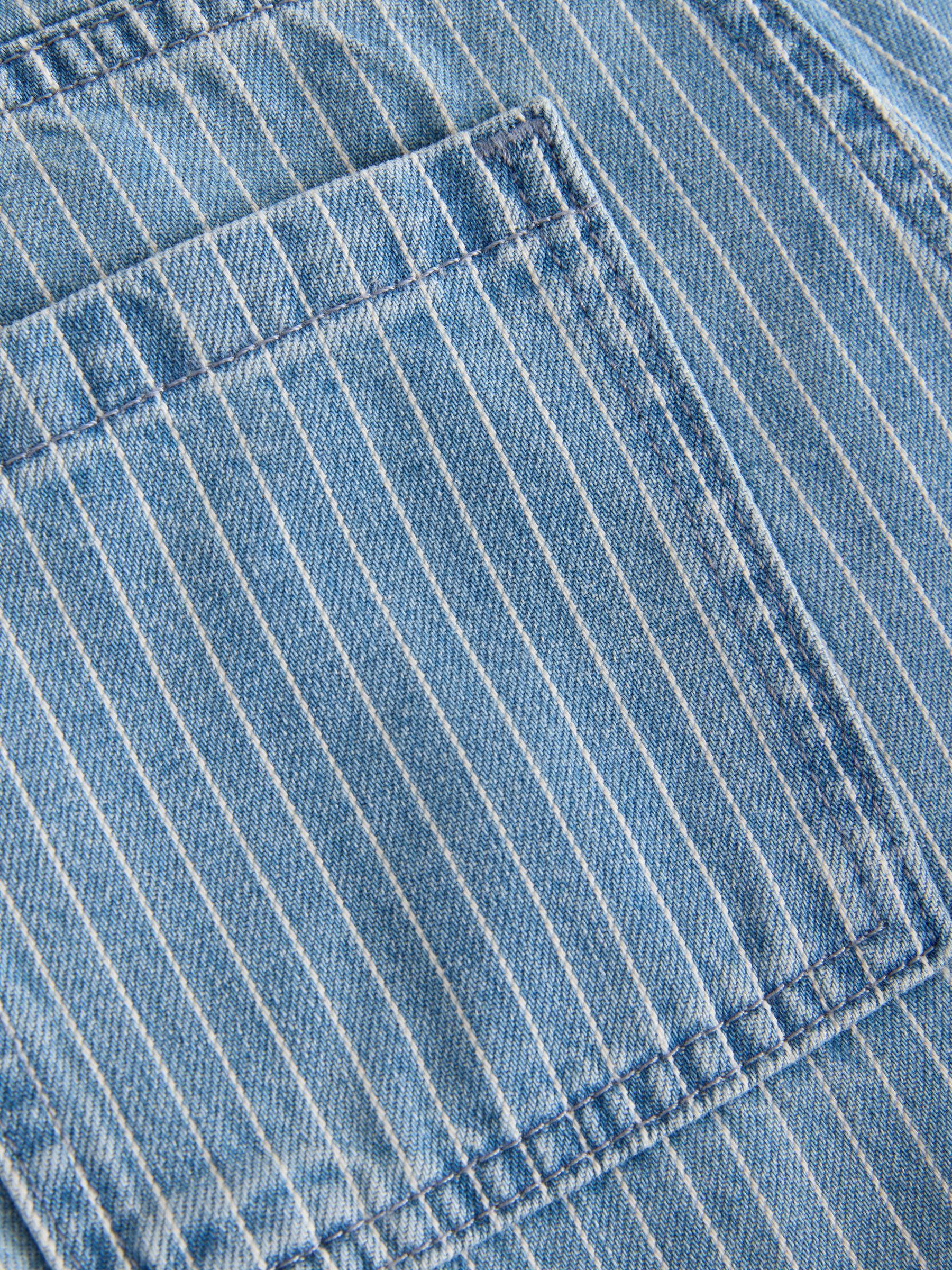 Medium wash Baggy Stripe Jeans - Image 5 of 5