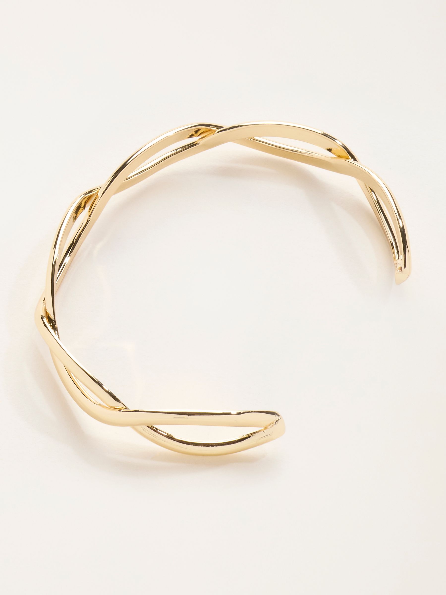 Twist Bangle in Gold Tone - Image 3 of 4