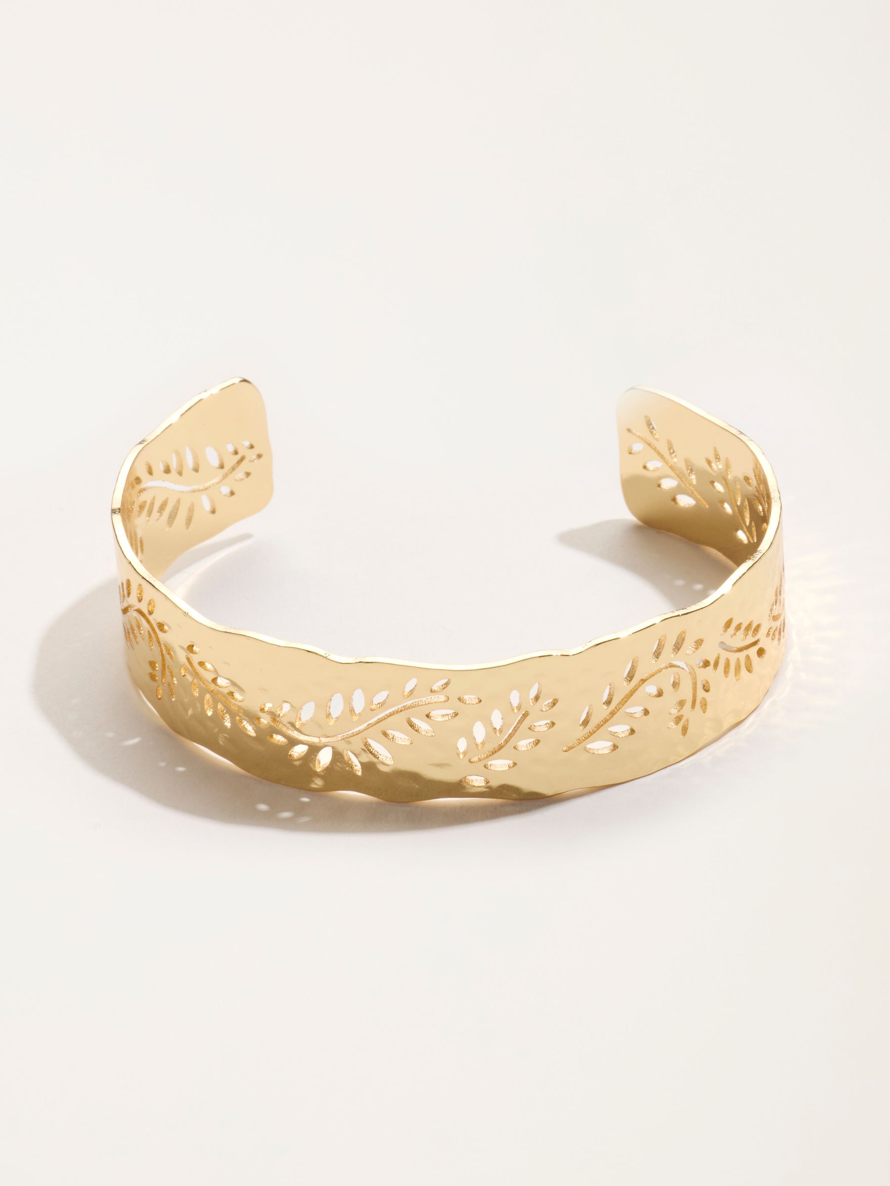 Leaf Bangle in Gold Tone - Image 1 of 4