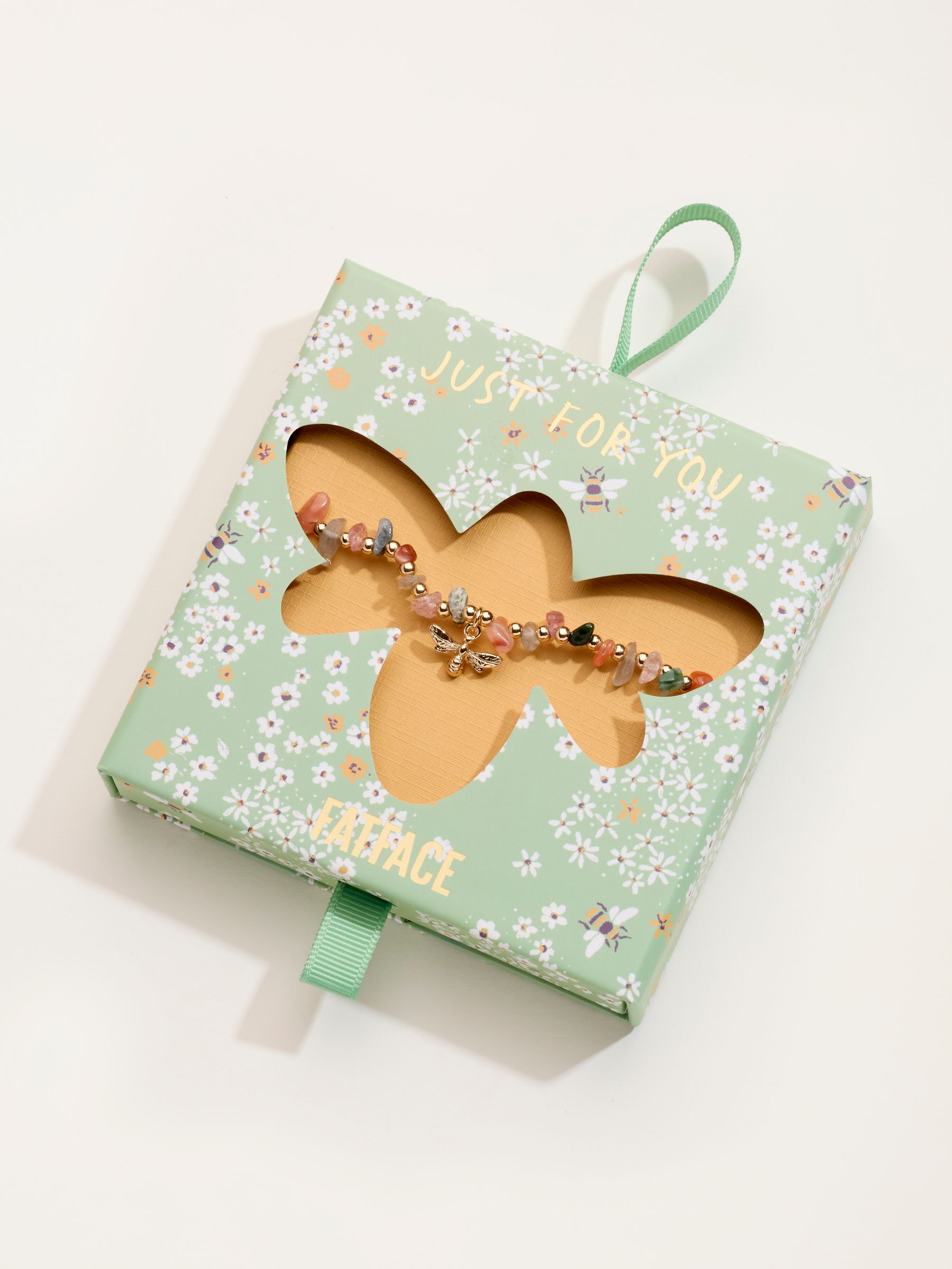 Multi Colour Bee Bracelet Gift - Image 1 of 3 Multi Colour Bee Bracelet Gift - Image 1 of 3