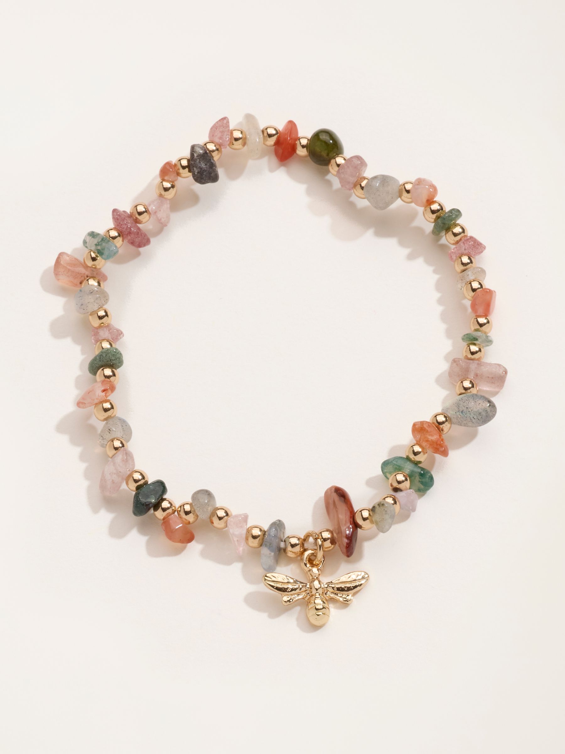 Multi Colour Bee Bracelet Gift - Image 2 of 3 Multi Colour Bee Bracelet Gift - Image 2 of 3