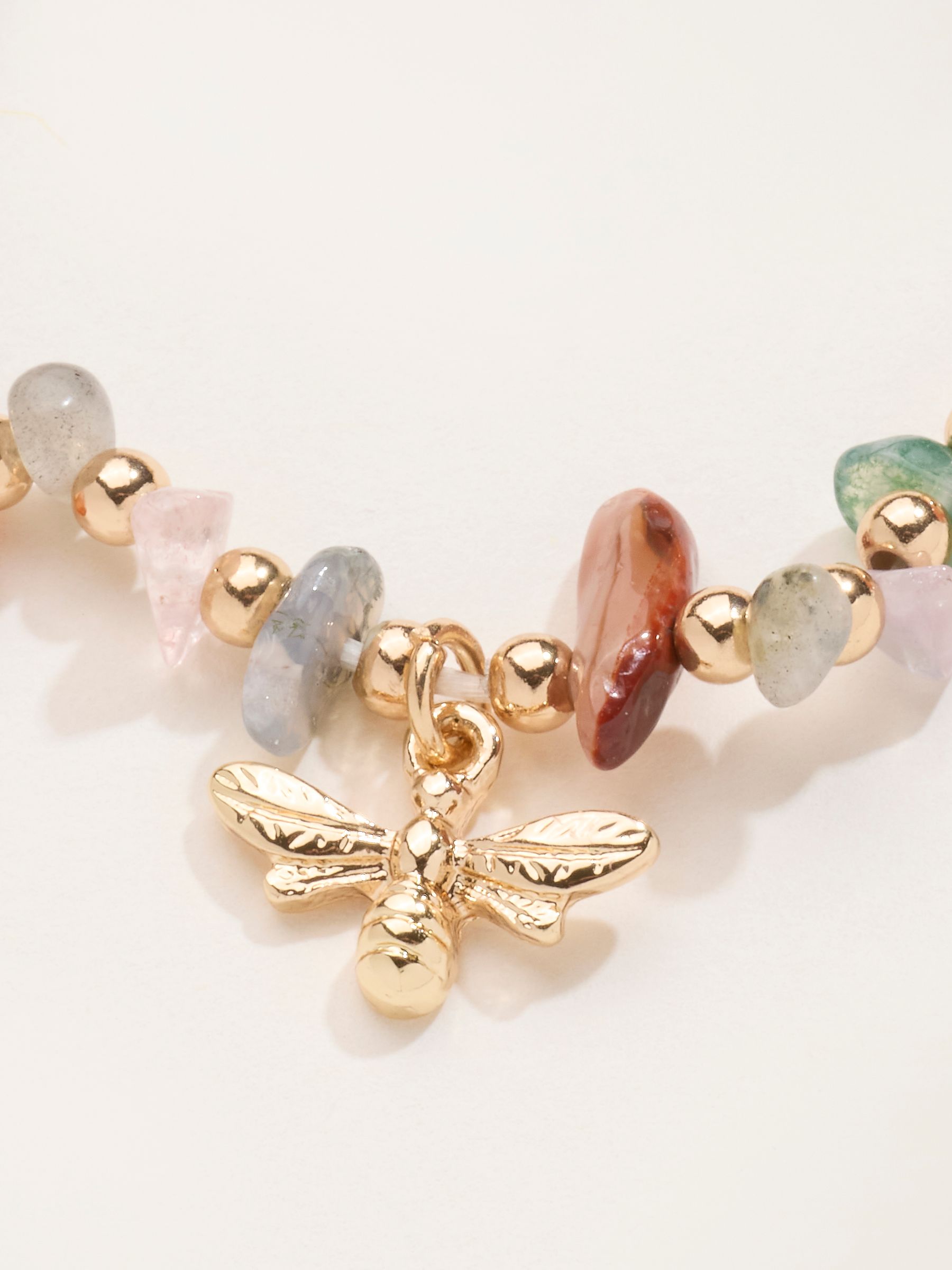 Multi Colour Bee Bracelet Gift - Image 3 of 3 Multi Colour Bee Bracelet Gift - Image 3 of 3